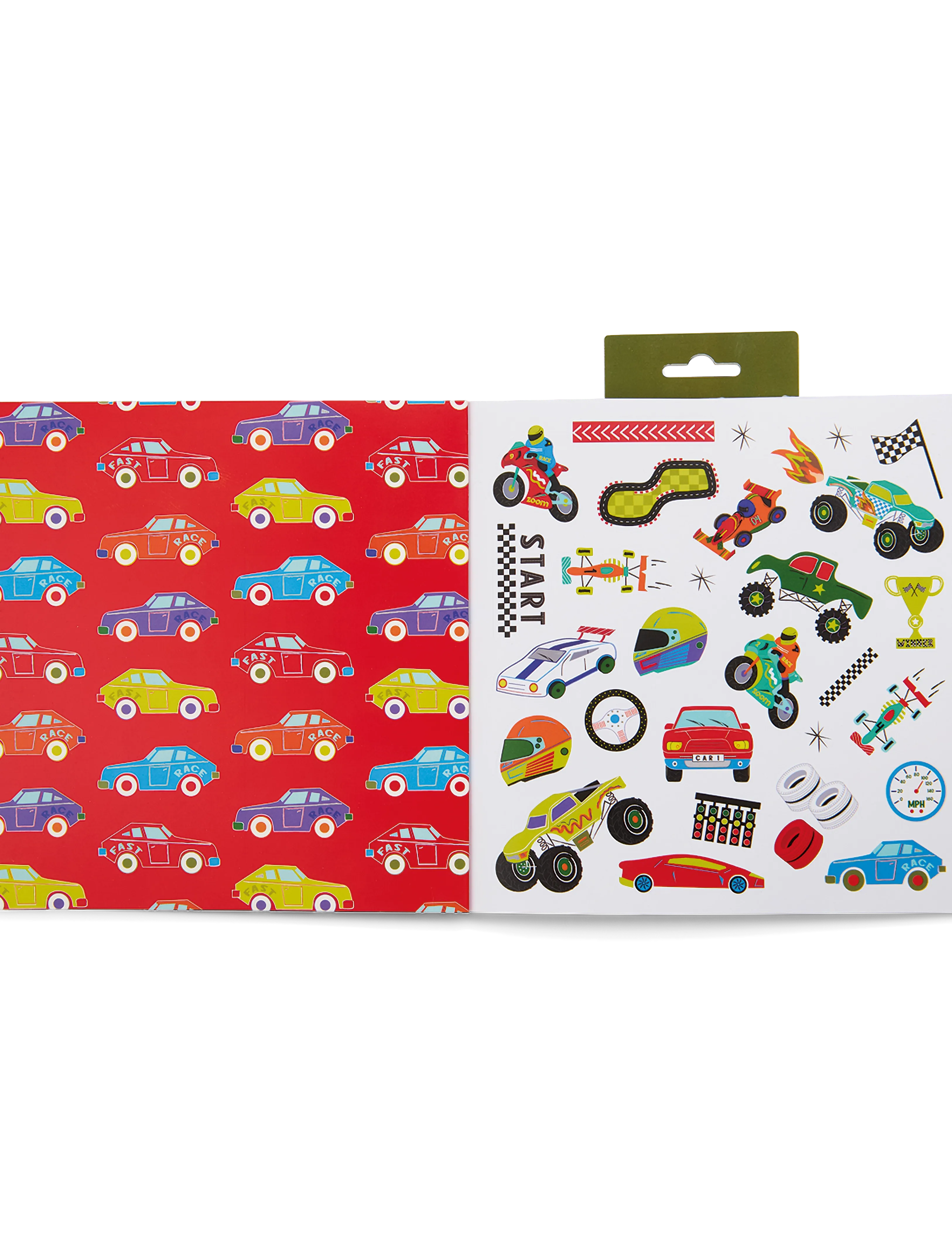 Floss & Rock - My Colouring Book - Cars - mal- & bastelbücher - red - 0