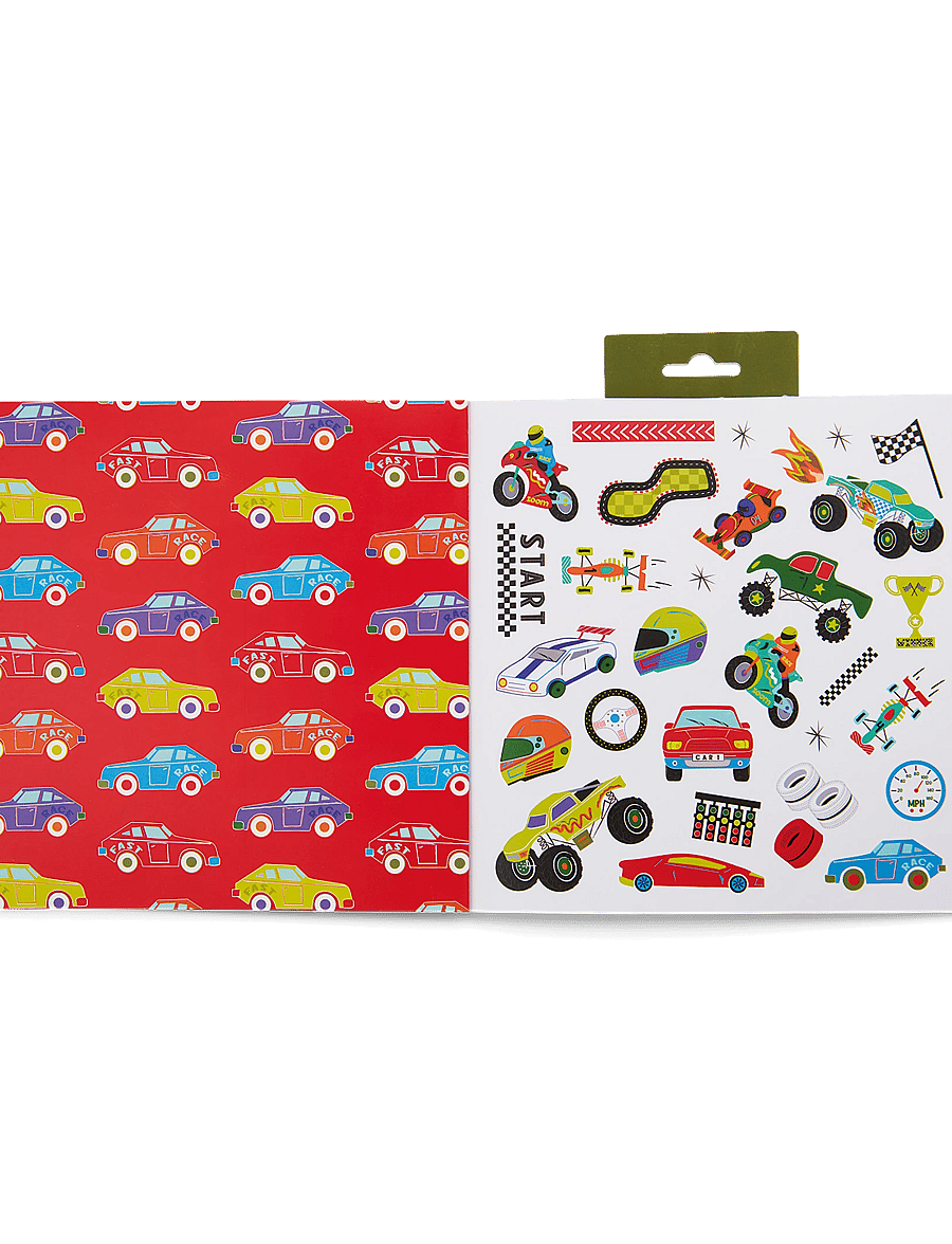 Floss & Rock - My Colouring Book - Cars - mal- & bastelbücher - red - 0