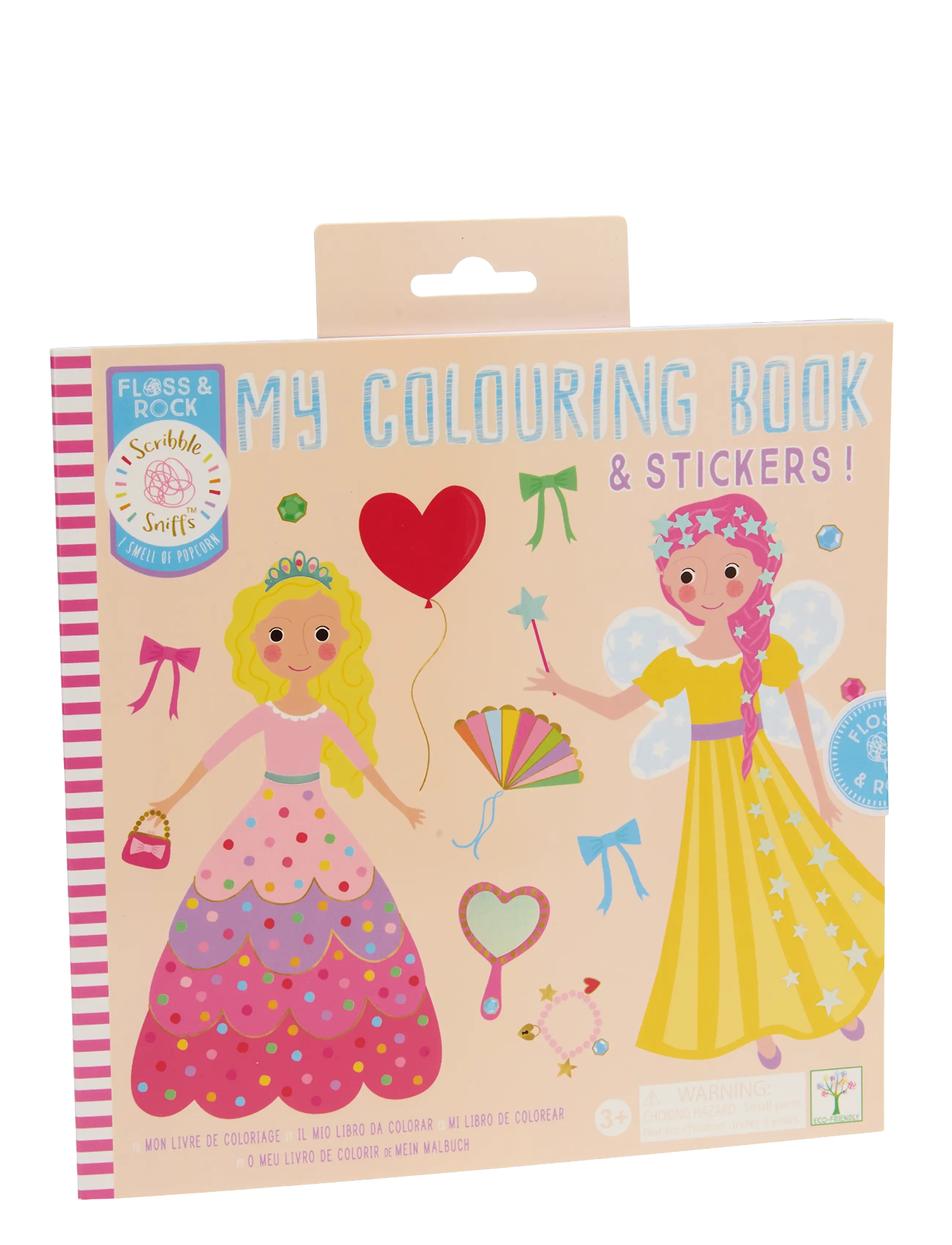 Floss & Rock My Colouring Book - Princess - Spielzeug 3-5 Jahre - PINK / pink/rose