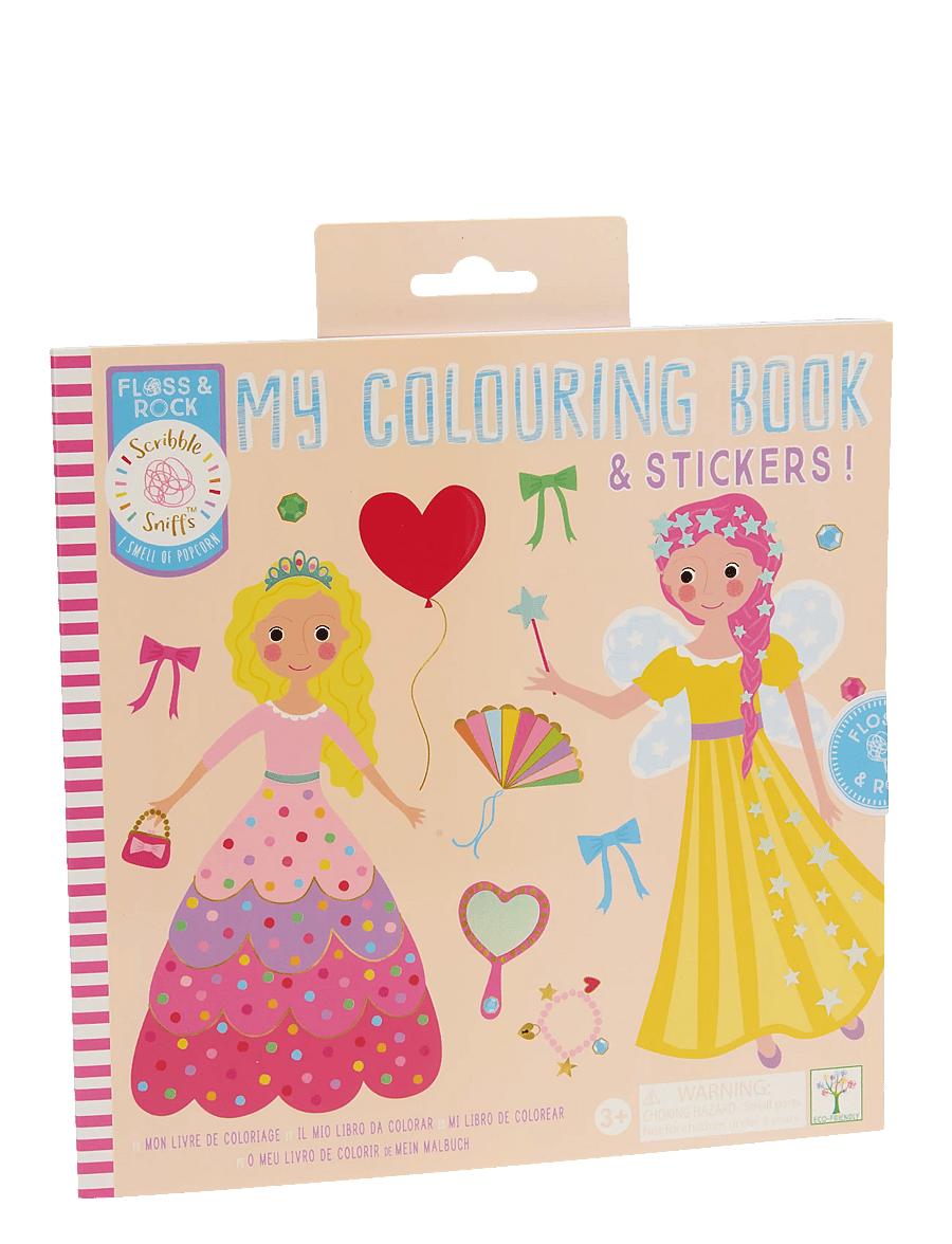 Floss & Rock - My Colouring Book - Princess - pink - 0