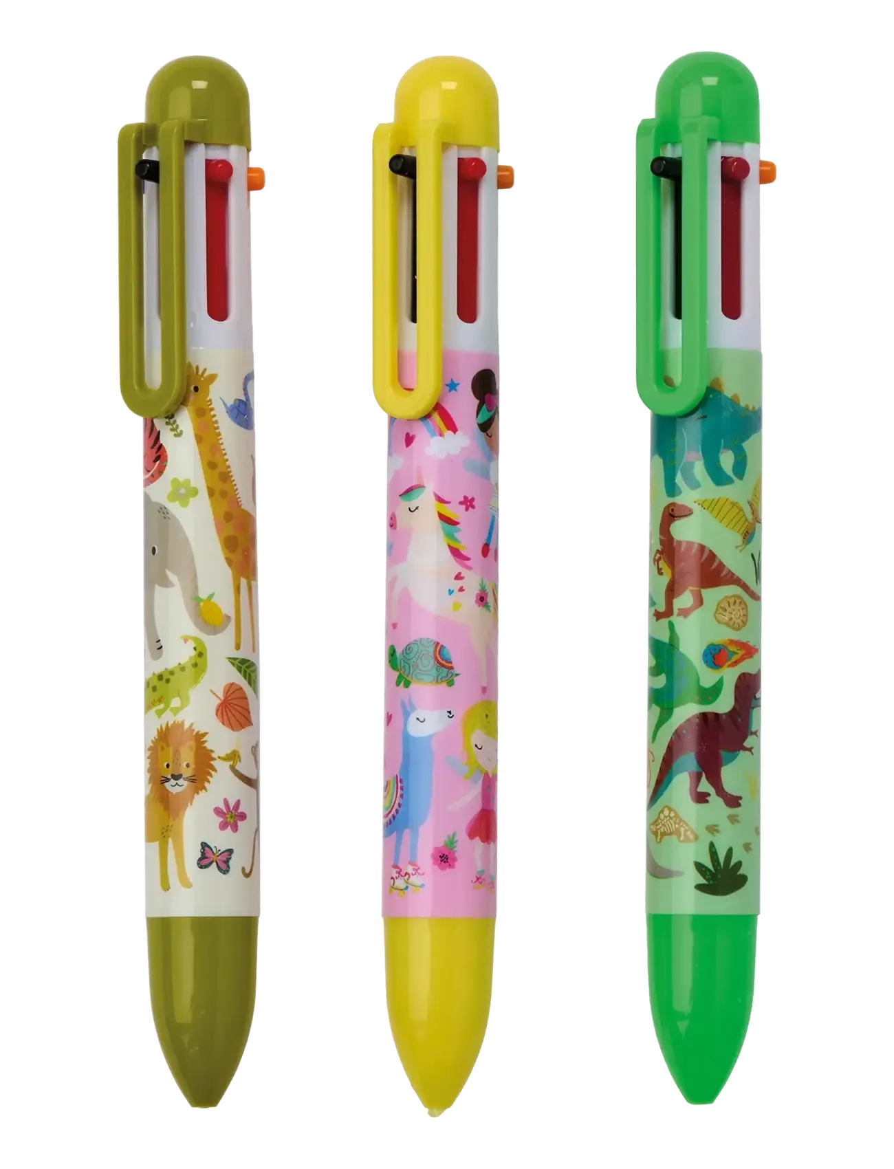 Floss & Rock - Click Pen 6 Colour - Rainbow Fairy - rainbow - 1