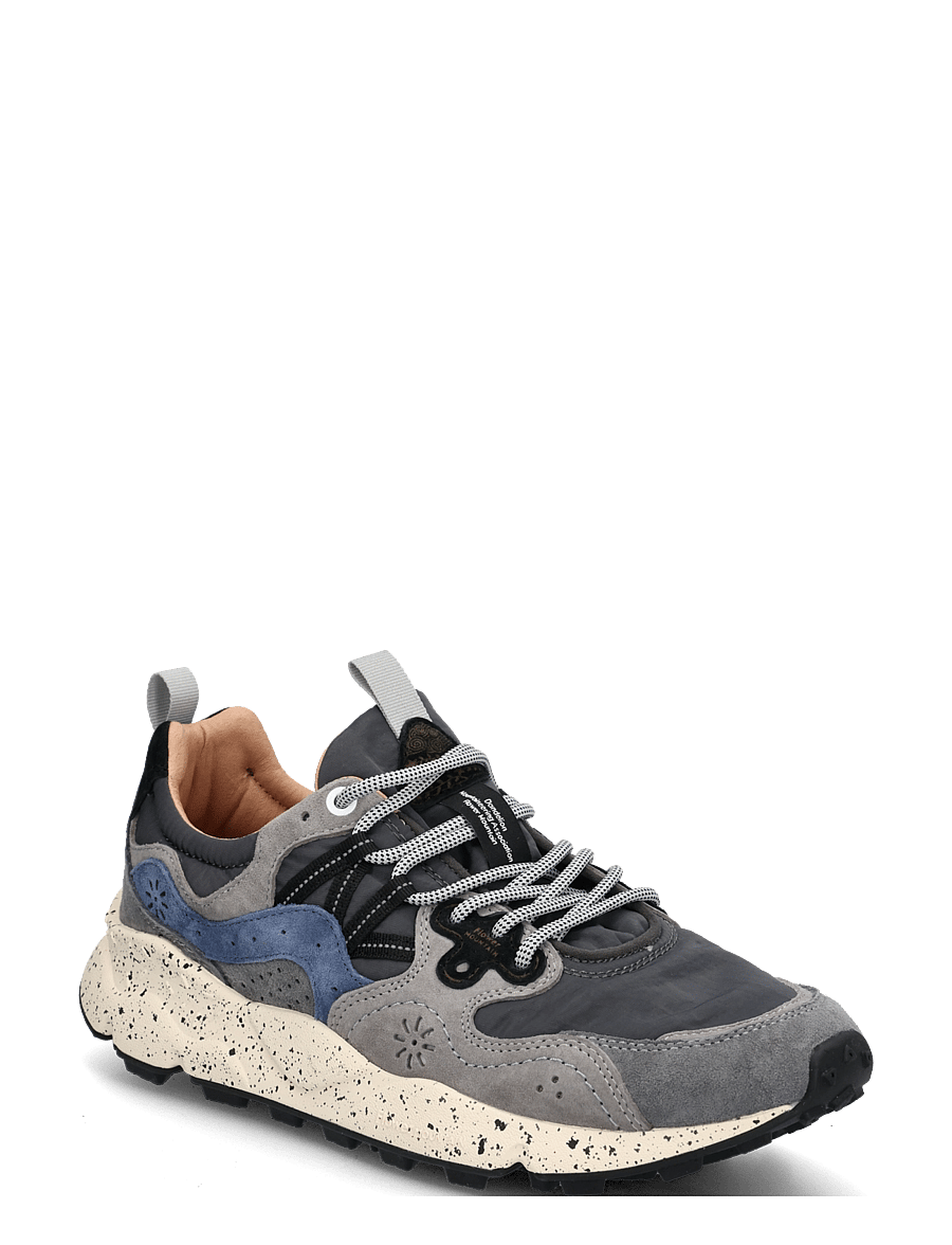 Flower Mountain - YAMANO 3 MAN - låga sneakers - dark grey-grey-navy - 0