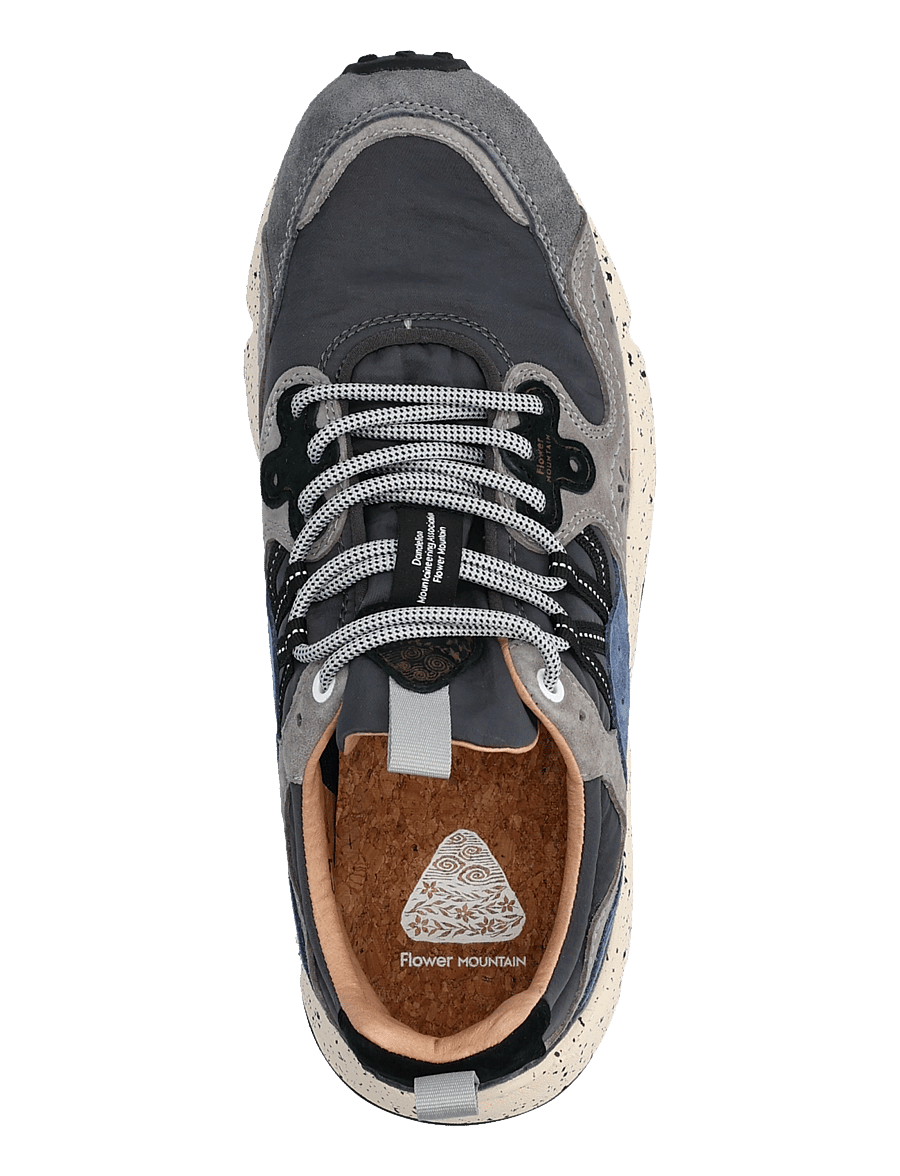 Flower Mountain - YAMANO 3 MAN - låga sneakers - dark grey-grey-navy - 3