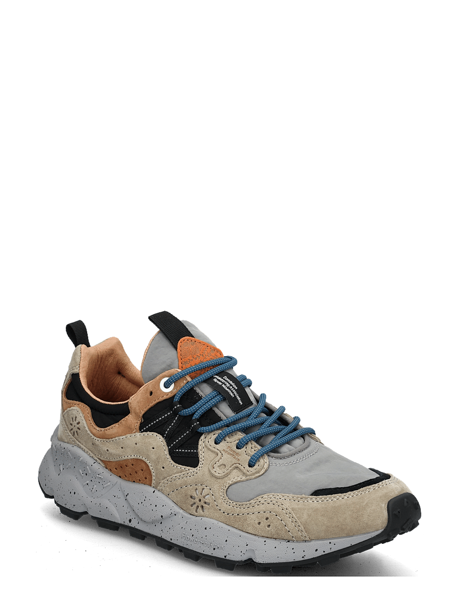 Flower Mountain - YAMANO 3 MAN - low-top sneaker - dark beige-grey-black - 0
