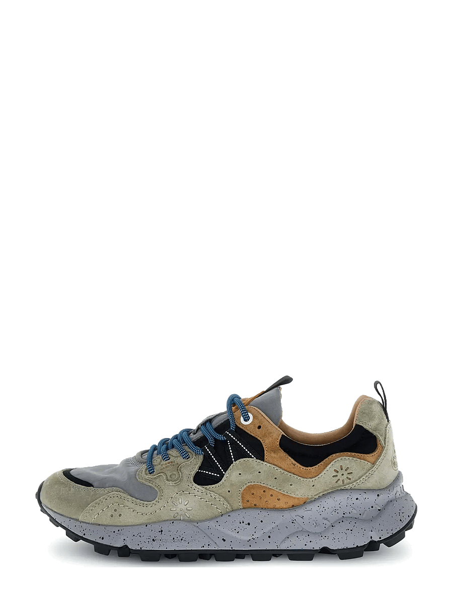 Flower Mountain - YAMANO 3 MAN - low-top sneaker - dark beige-grey-black - 0