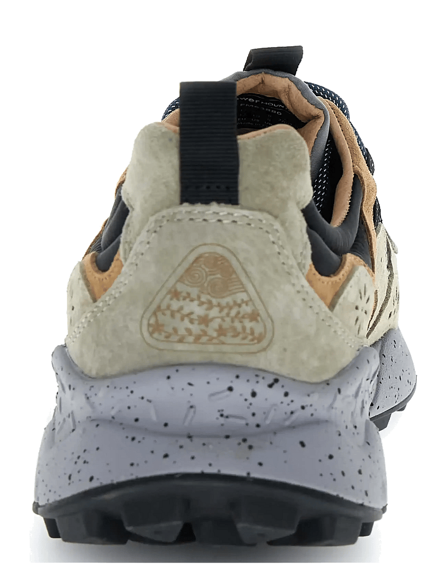Flower Mountain - YAMANO 3 MAN - low-top sneaker - dark beige-grey-black - 1