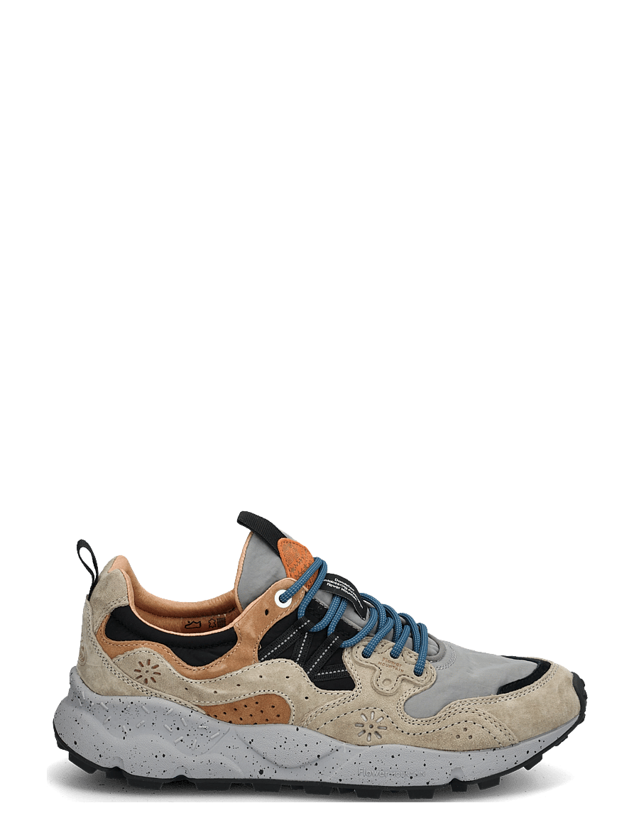 Flower Mountain - YAMANO 3 MAN - low-top sneaker - dark beige-grey-black - 2