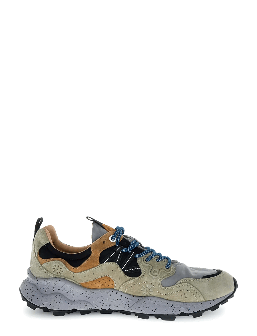 Flower Mountain - YAMANO 3 MAN - low-top sneaker - dark beige-grey-black - 2