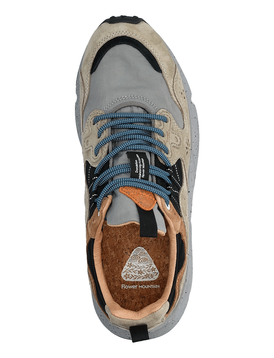 Flower Mountain - YAMANO 3 MAN - low-top sneaker - dark beige-grey-black - 3