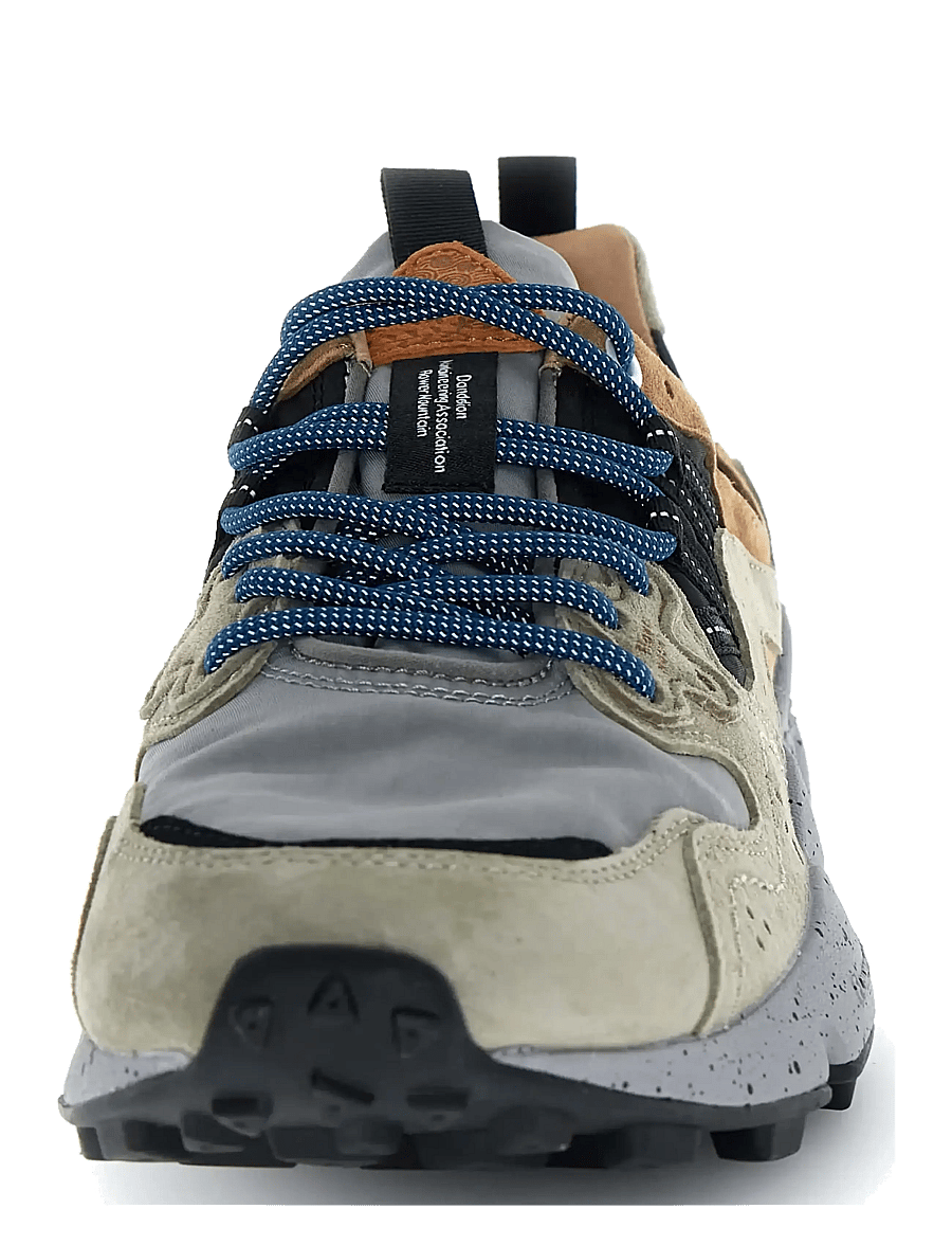 Flower Mountain - YAMANO 3 MAN - low-top sneaker - dark beige-grey-black - 3