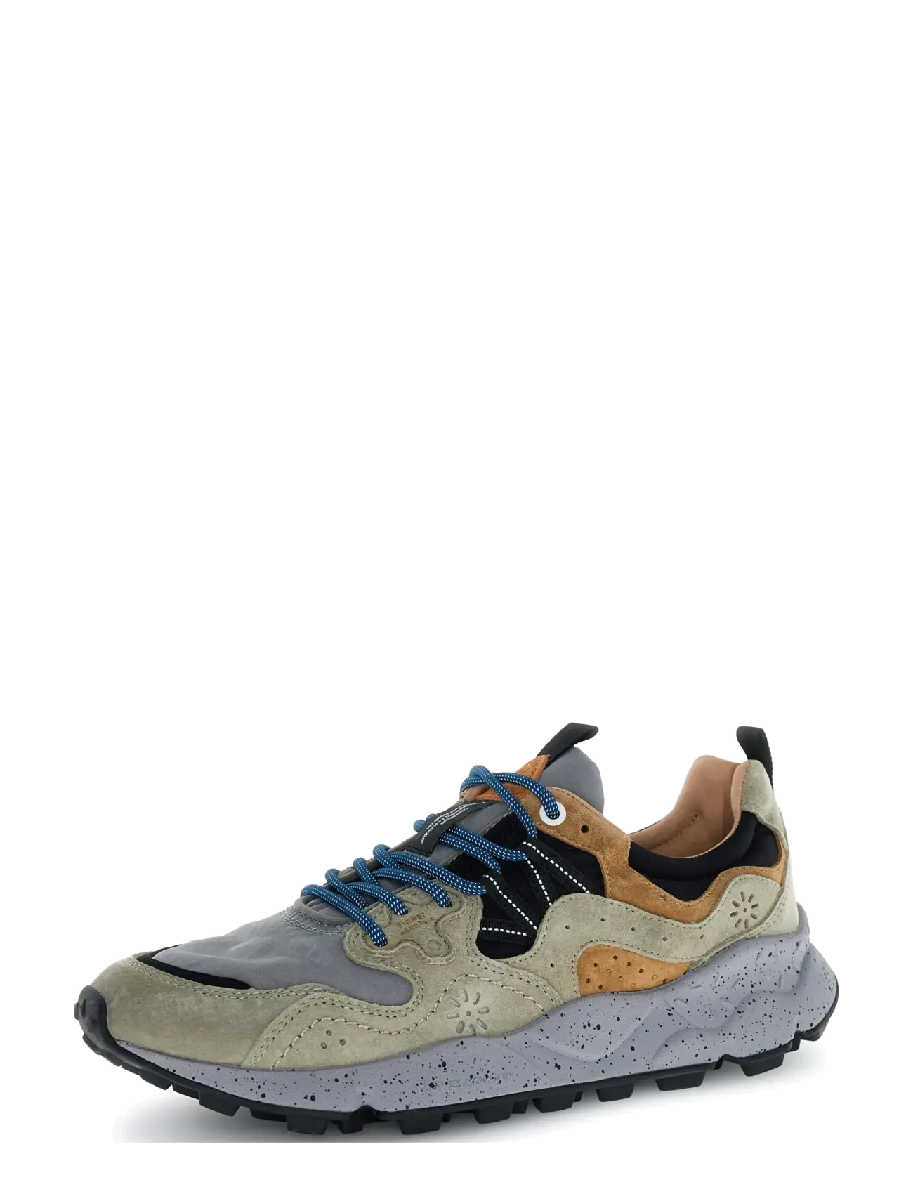 Flower Mountain - YAMANO 3 MAN - low-top sneaker - dark beige-grey-black - 4