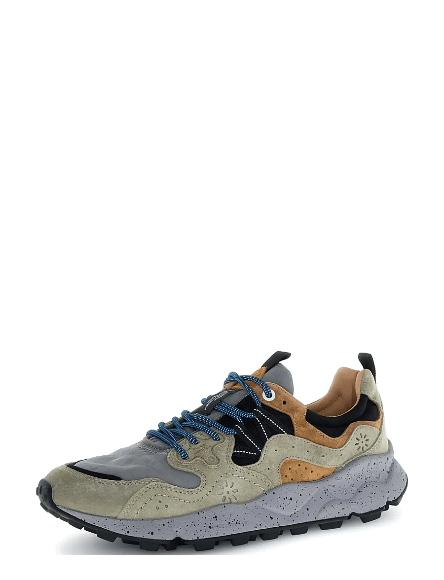 Flower Mountain - YAMANO 3 MAN - low-top sneaker - dark beige-grey-black - 4