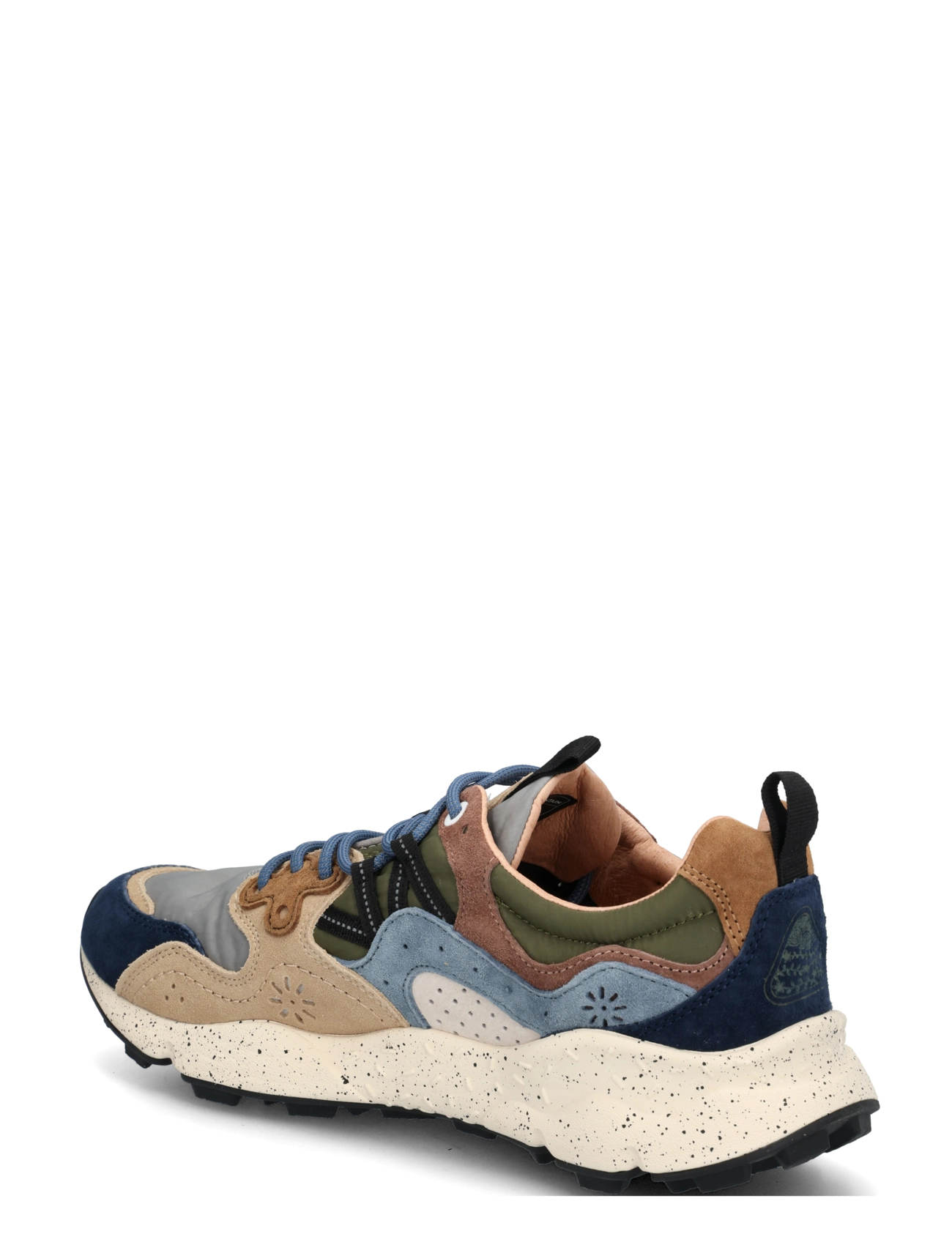 Flower Mountain - YAMANO 3 MAN - low-top sneaker - navy-light brown-grey - 1