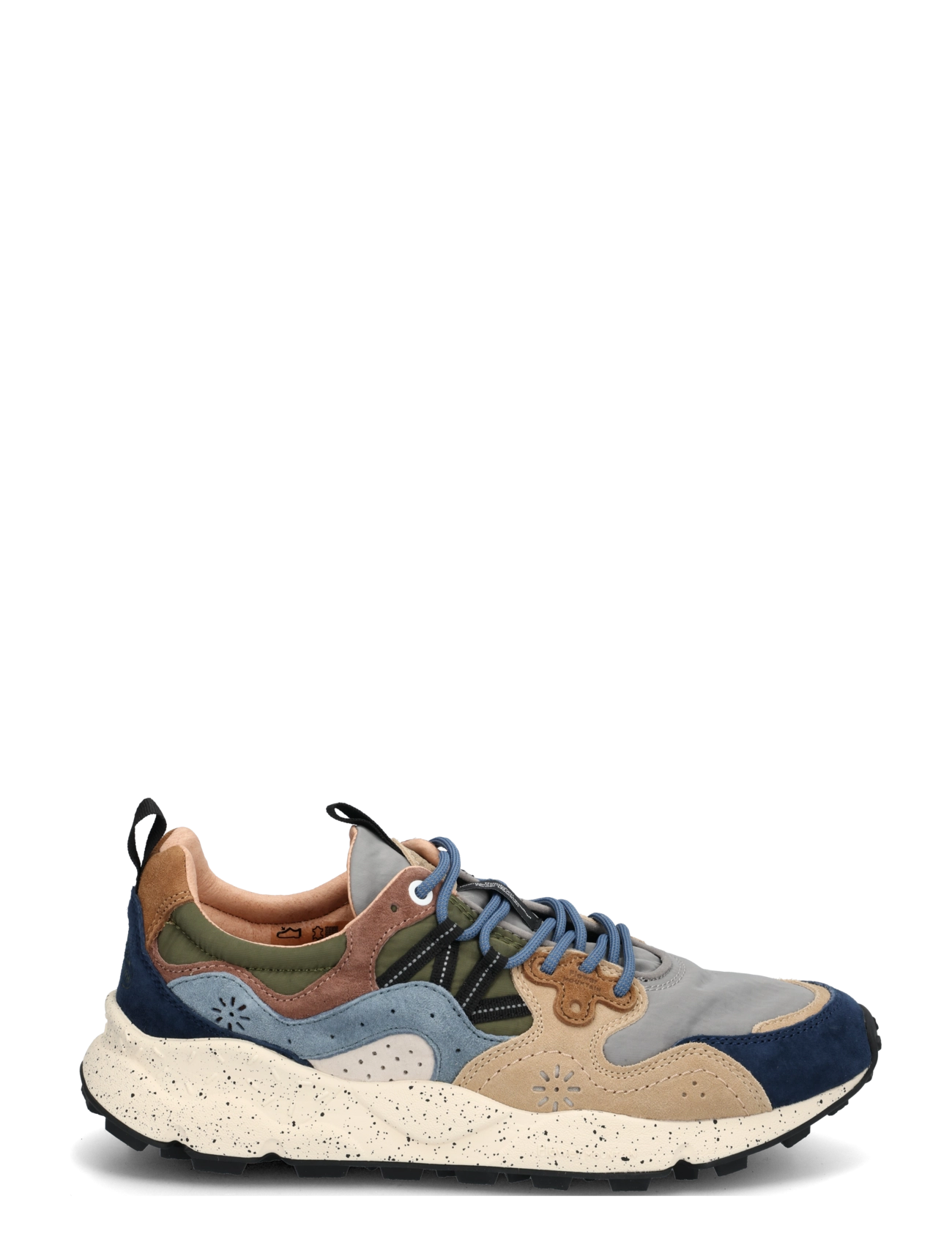 Flower Mountain - YAMANO 3 MAN - low-top sneaker - navy-light brown-grey - 2