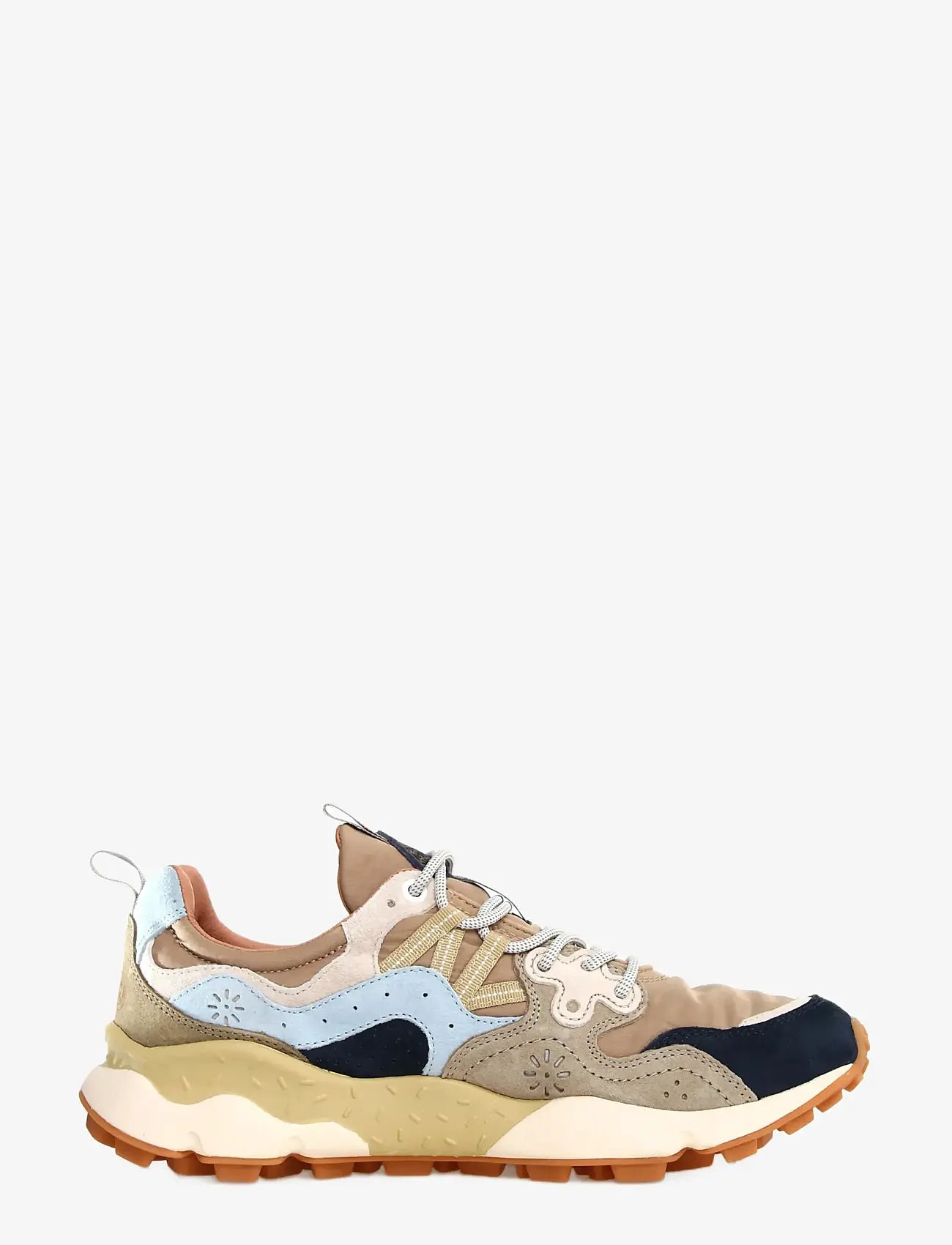 Flower Mountain - YAMANO 3 MAN - lave sneakers - black-brown-army green - 2