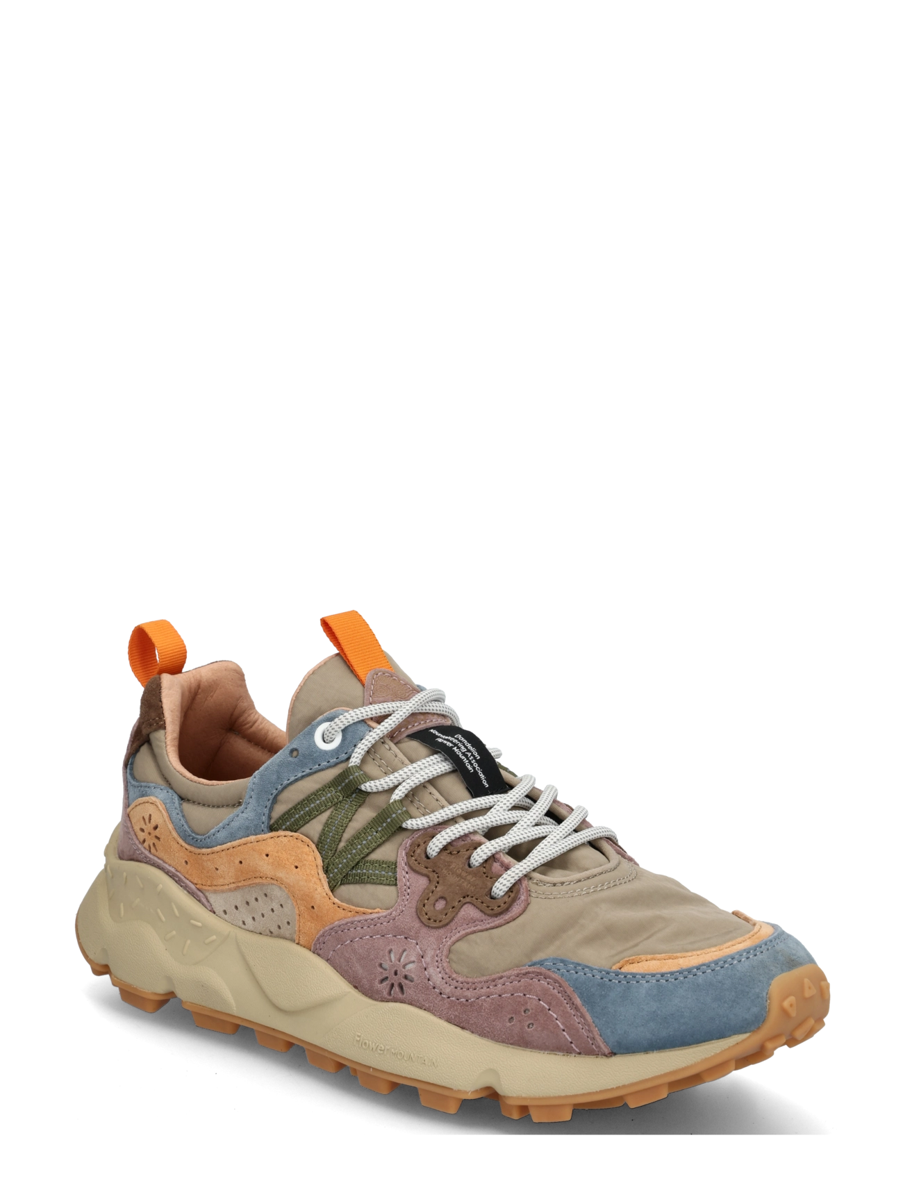 Flower Mountain YAMANO 3 UNI - Schuhe - PETROL-GREY-LIGHT PAPAYA / multi