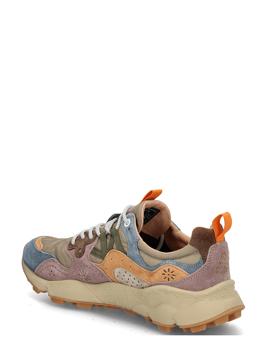Flower Mountain - YAMANO 3 UNI - low-top sneaker - petrol-grey-light papaya - 1