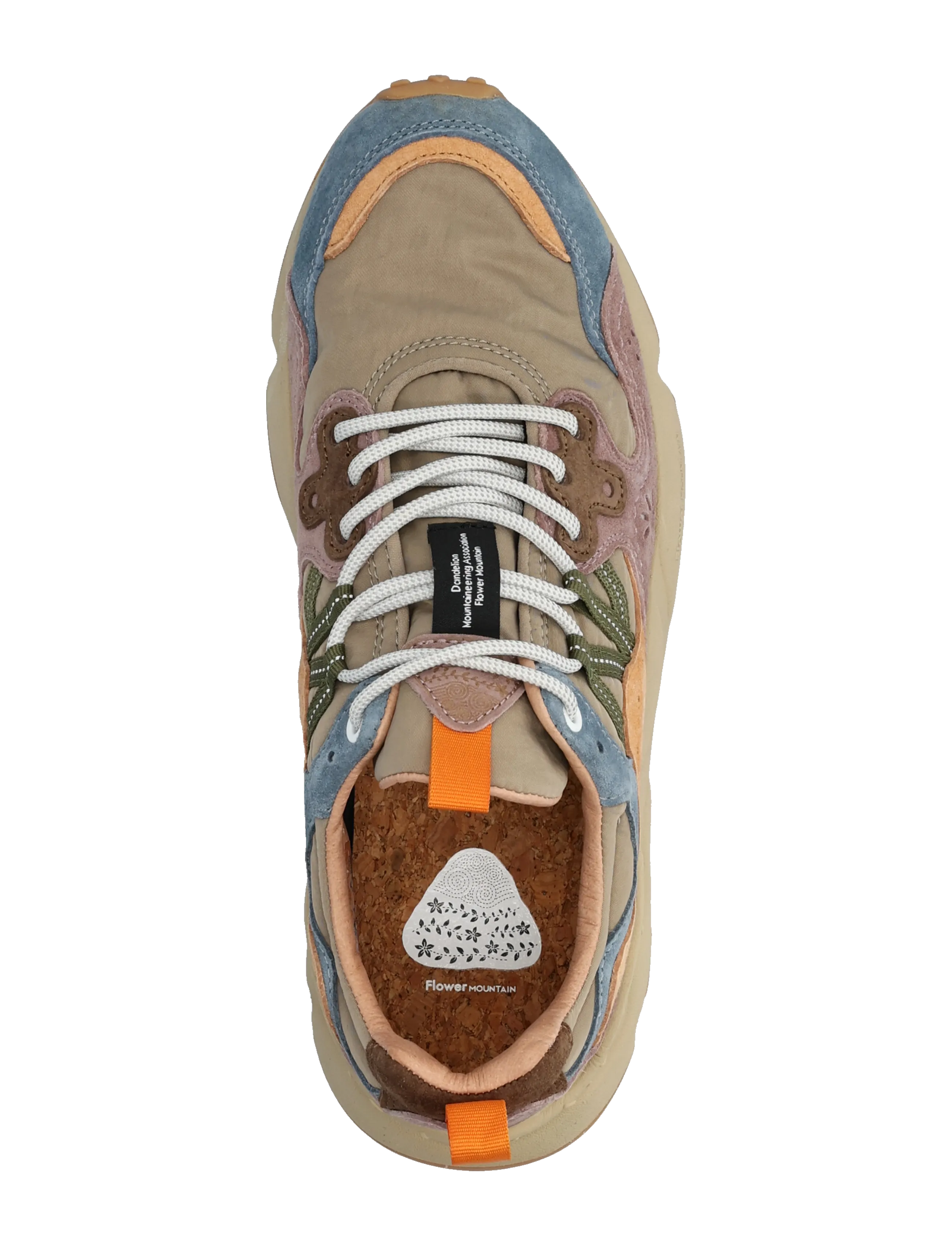 Flower Mountain - YAMANO 3 UNI - nach stil kaufen - petrol-grey-light papaya - 3