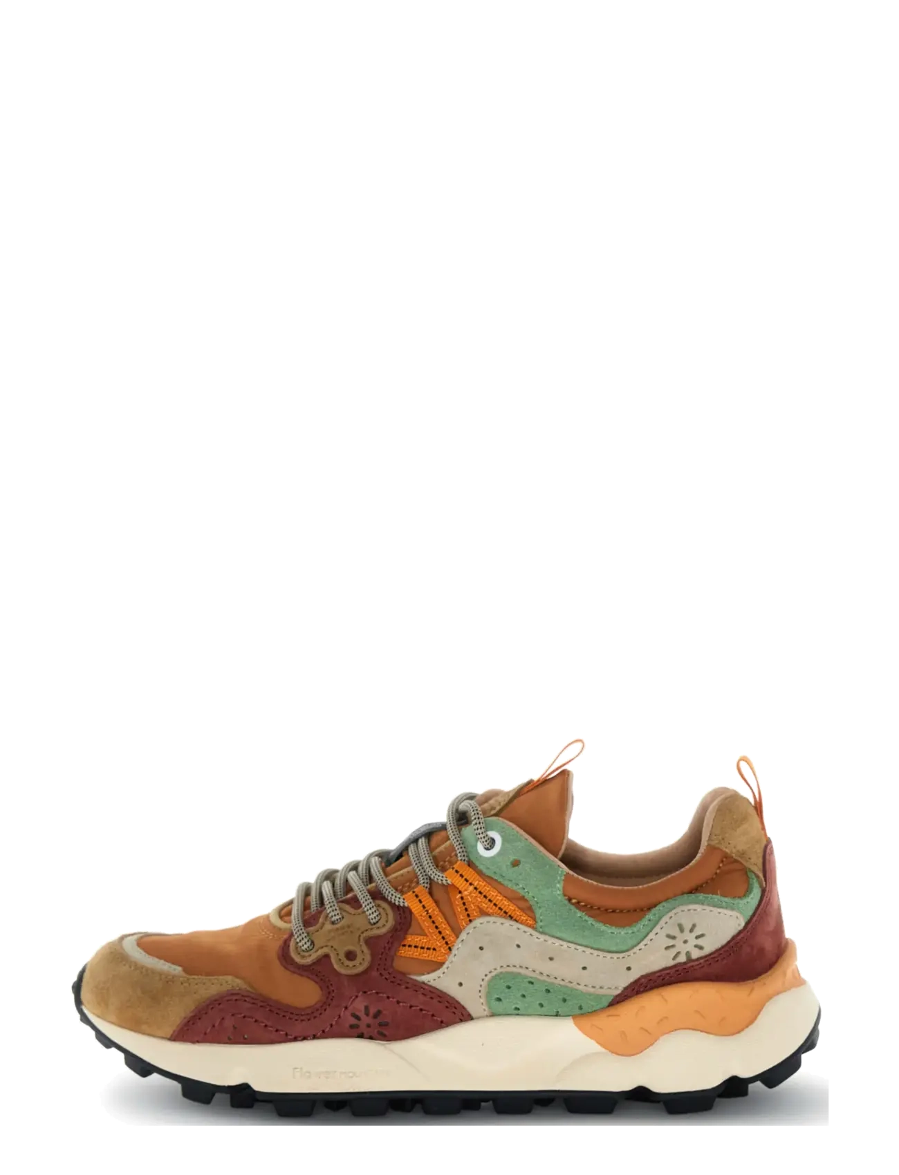 Flower Mountain YAMANO 3 UNI - Säsongens färger - COGNAC-CUOIO-LIGHT GREEN / brown