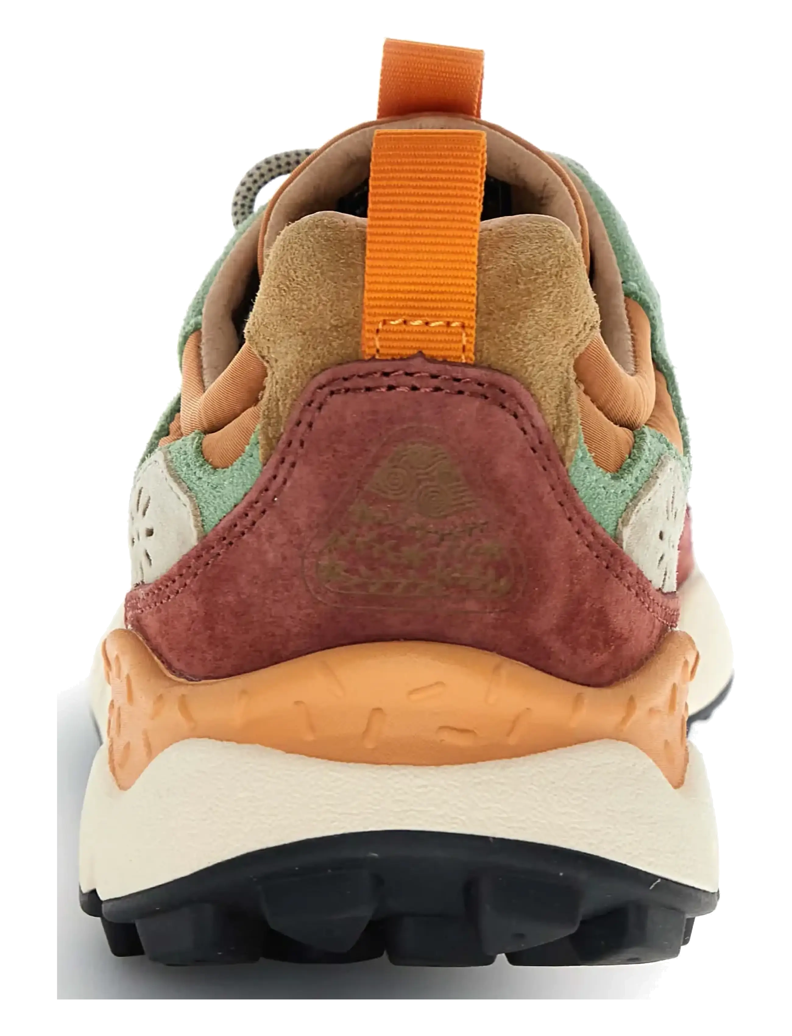 Flower Mountain - YAMANO 3 UNI - låga sneakers - cognac-cuoio-light green - 1