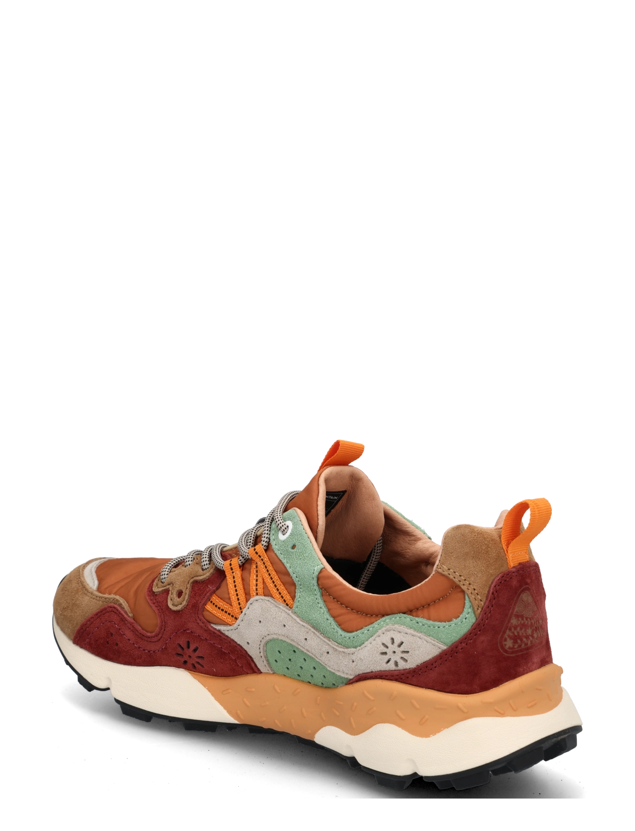 Flower Mountain - YAMANO 3 UNI - low-top sneaker - cognac-cuoio-light green - 1