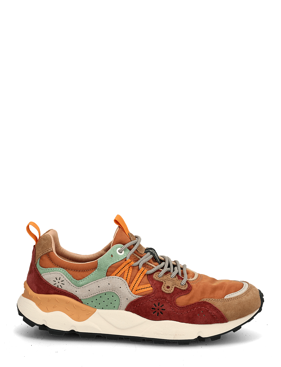 Flower Mountain - YAMANO 3 UNI - nach stil kaufen - cognac-cuoio-light green - 2