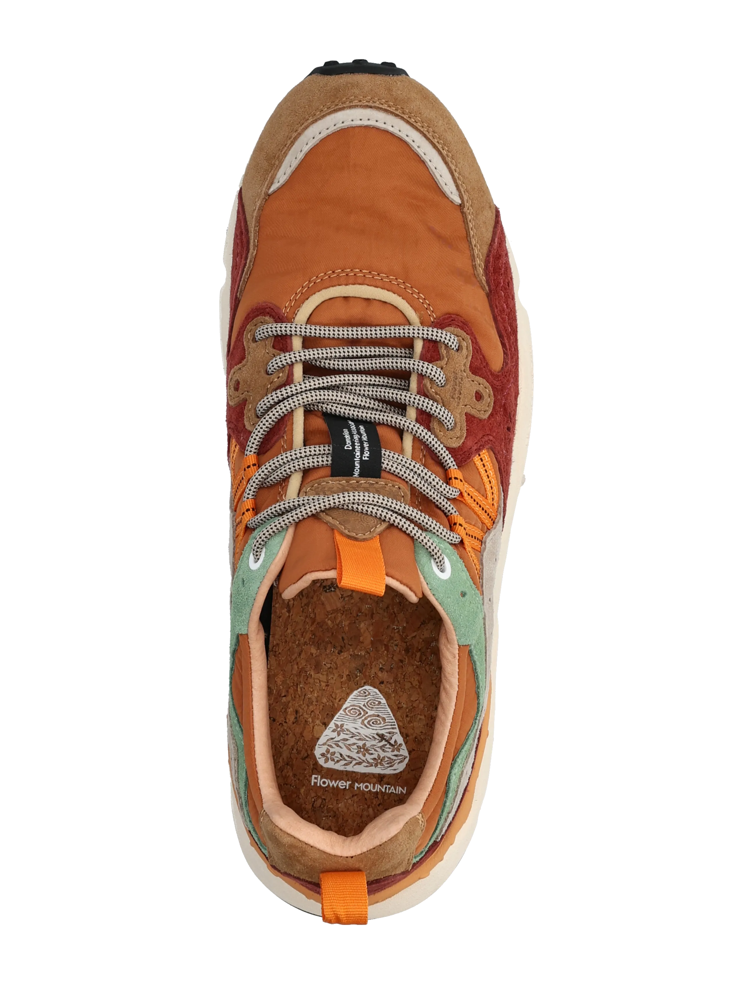 Flower Mountain - YAMANO 3 UNI - nach stil kaufen - cognac-cuoio-light green - 3