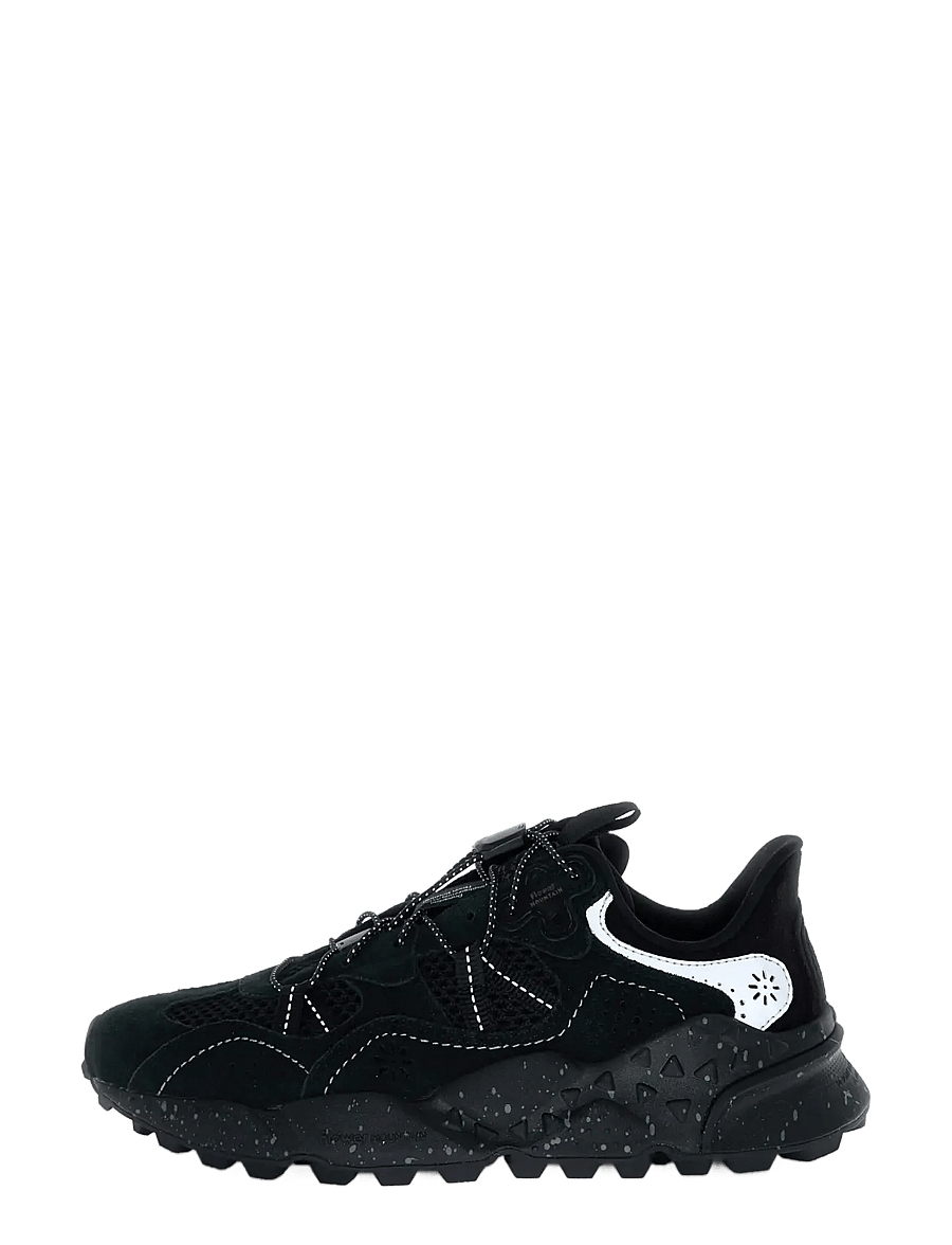Flower Mountain - TIGER HILL UNI - lave sneakers - black-white - 0