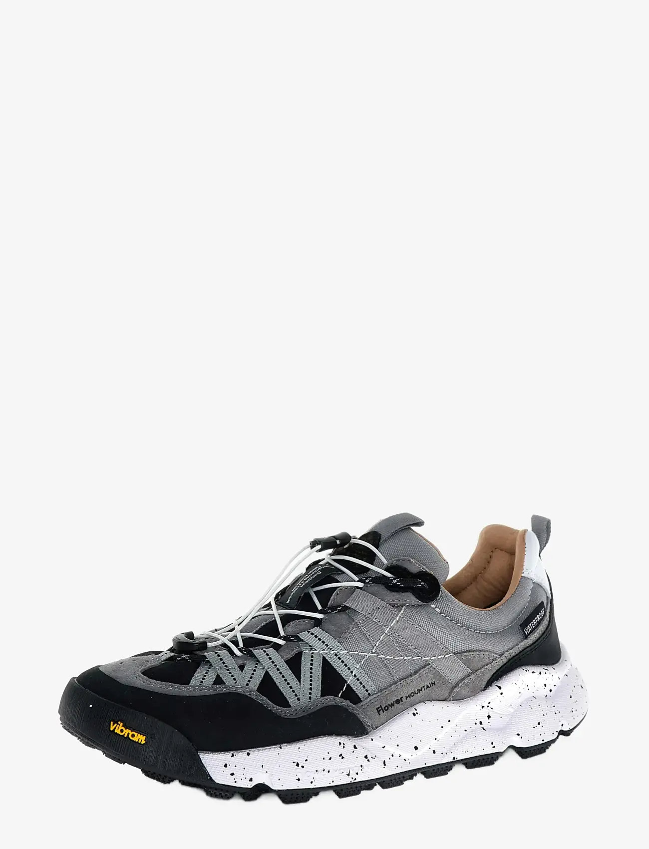 Flower Mountain - IWANO 2 UNI WATERPROOF - lave sneakers - anthracite-grey - 3