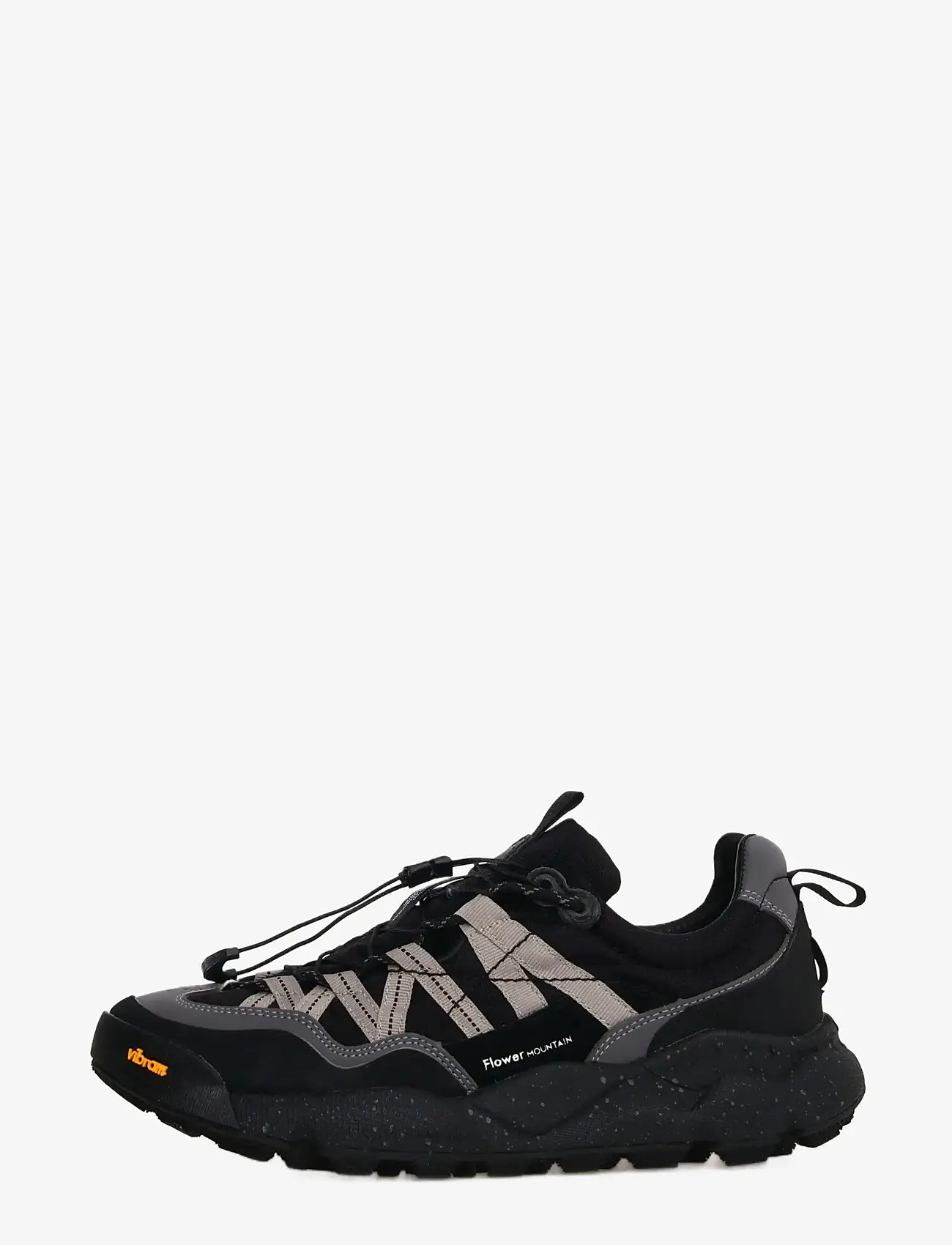 Flower Mountain - IWANO 2 UNI WATERPROOF - lave sneakers - black-acciaio - 0