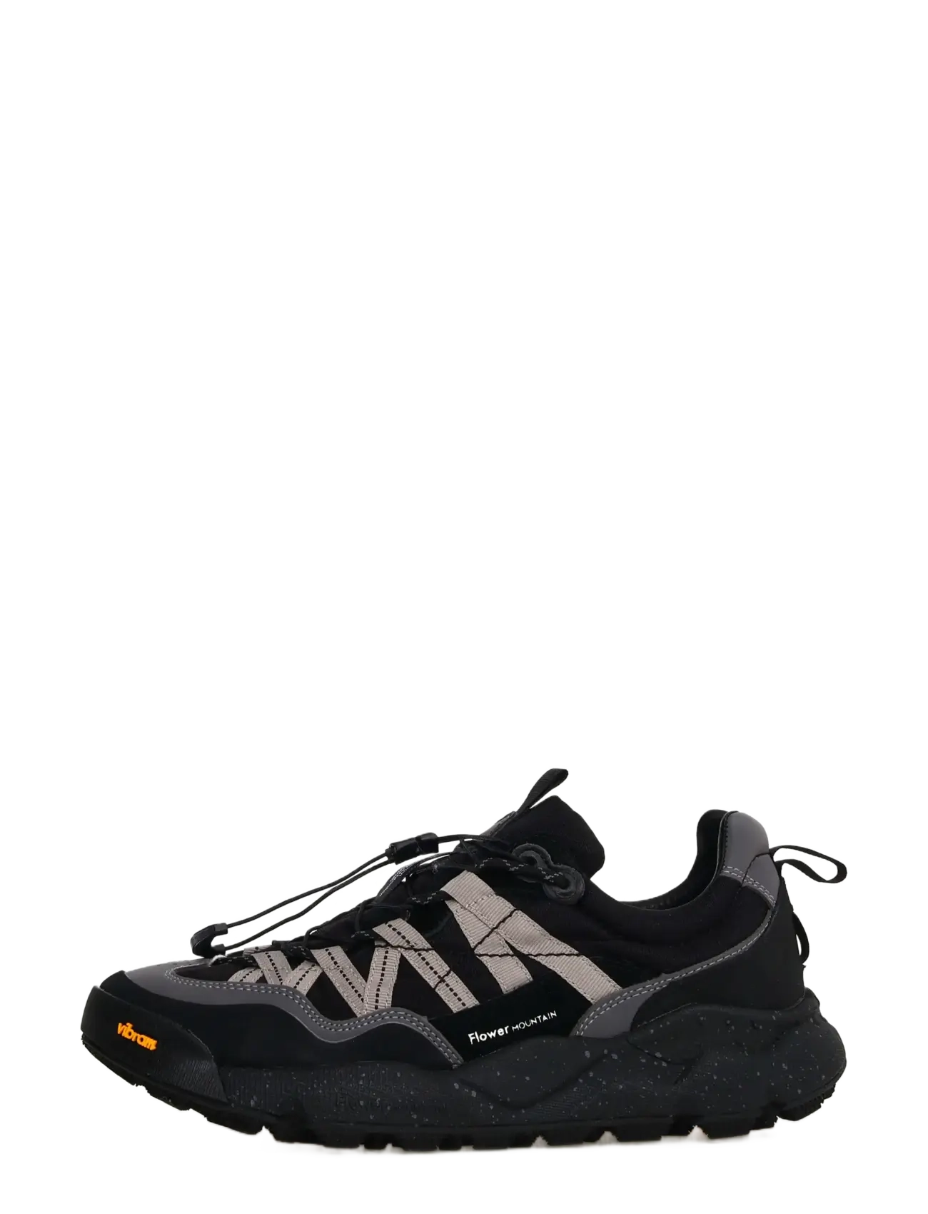 Flower Mountain IWANO 2 UNI WATERPROOF - Sneakers - BLACK-ACCIAIO / black