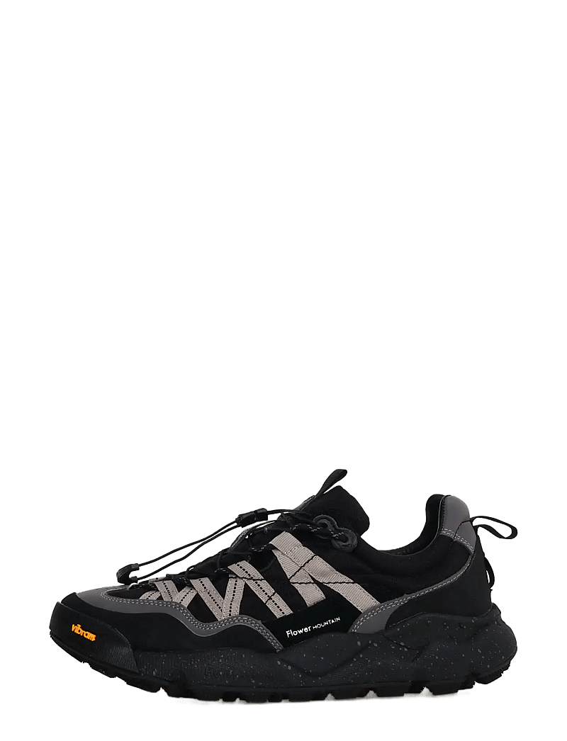 Flower Mountain - IWANO 2 UNI WATERPROOF - lave sneakers - black-acciaio - 0