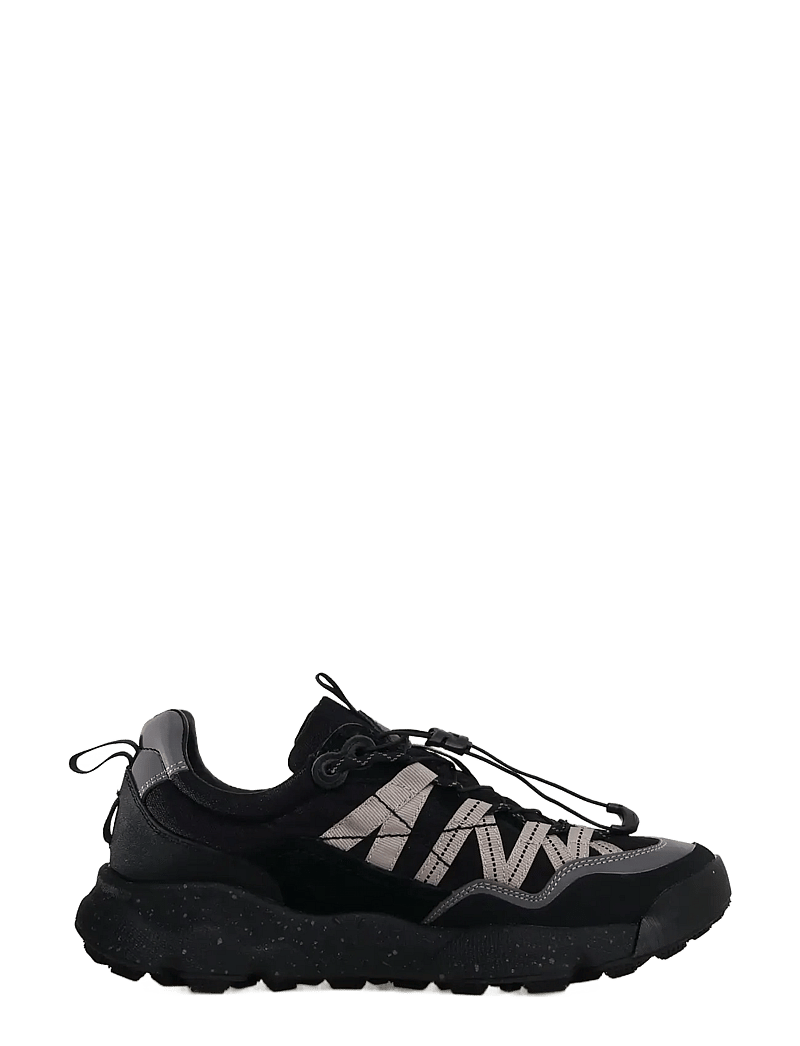 Flower Mountain - IWANO 2 UNI WATERPROOF - lave sneakers - black-acciaio - 3