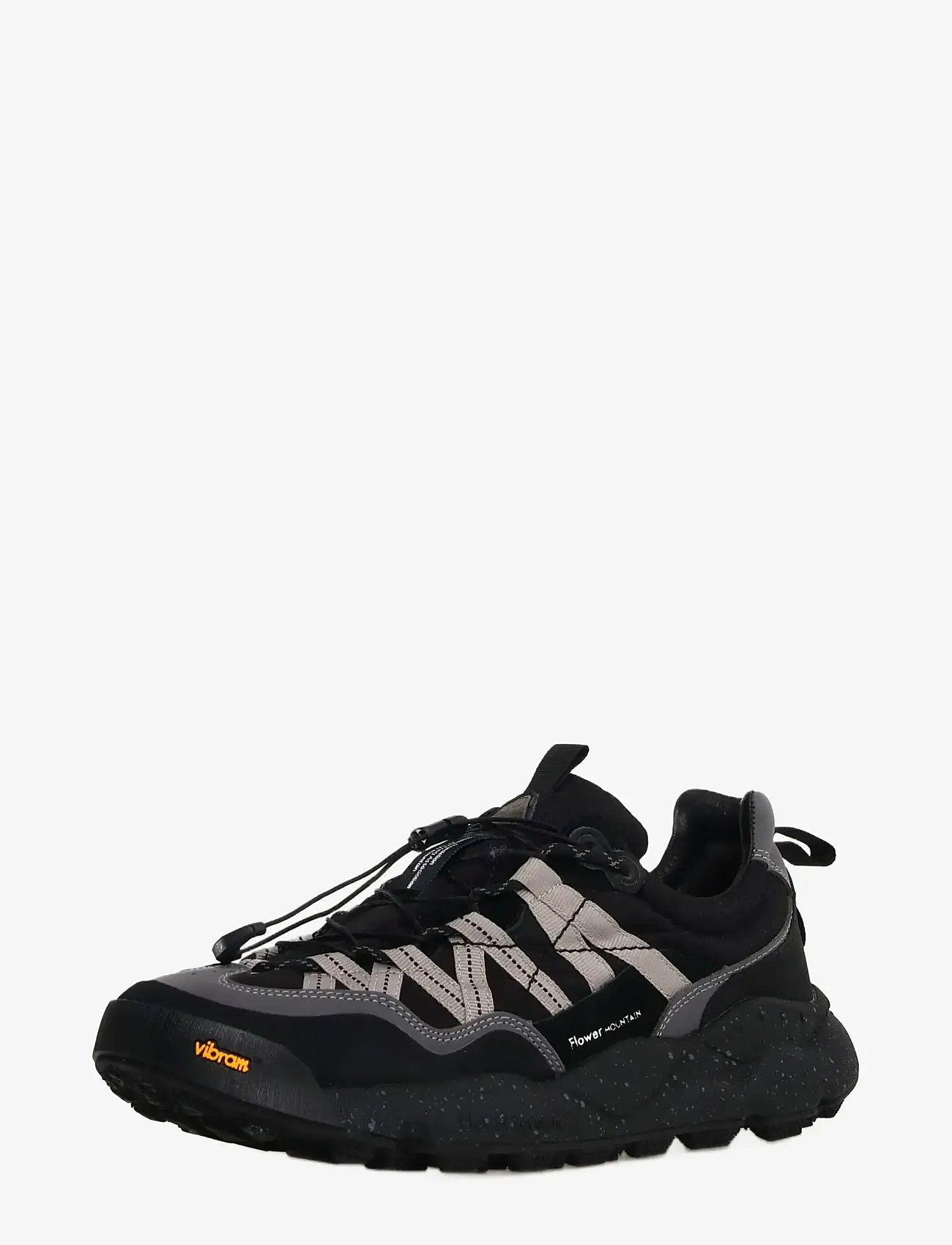 Flower Mountain - IWANO 2 UNI WATERPROOF - lave sneakers - black-acciaio - 4