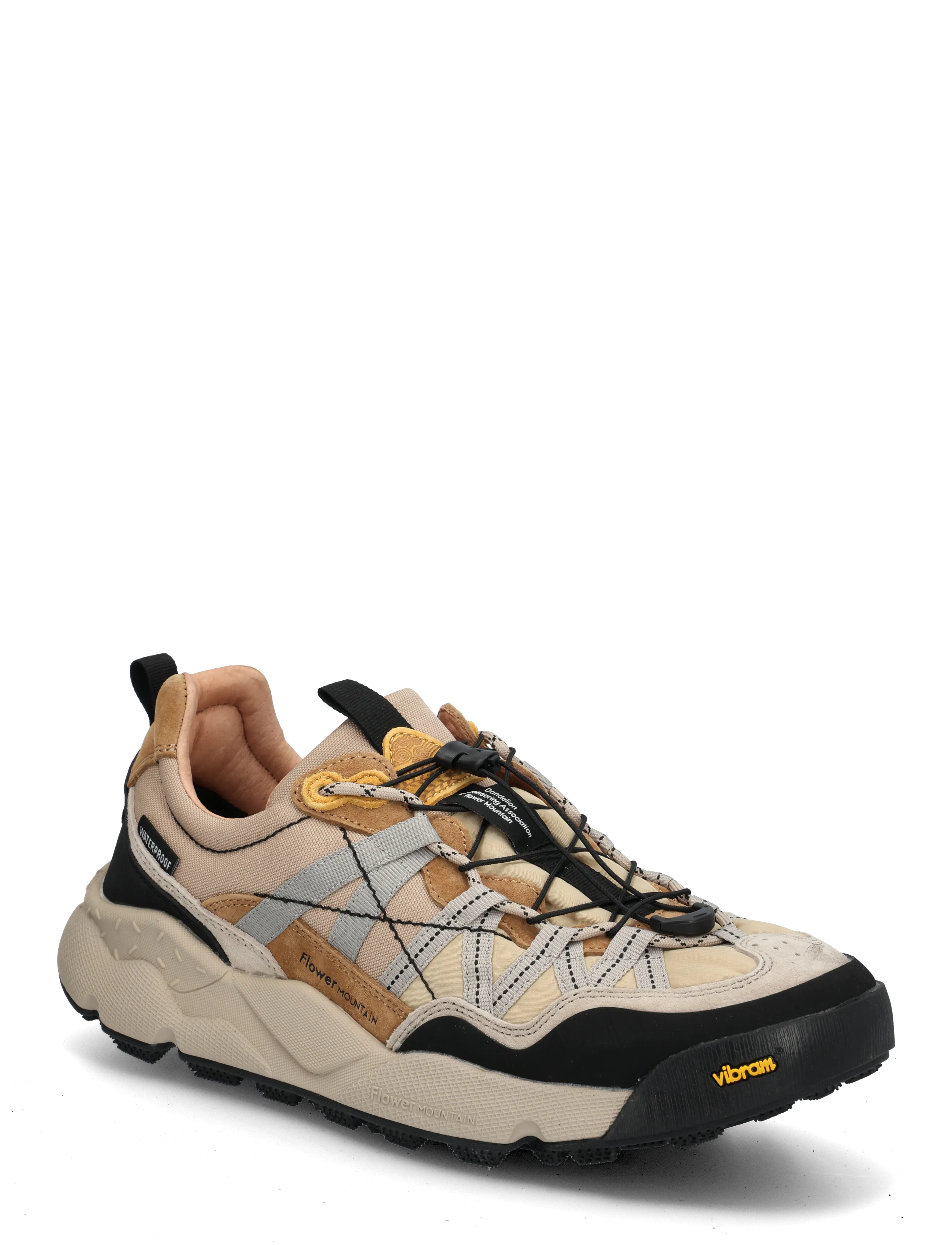 Flower Mountain IWANO 2 UNI WATERPROOF - Schuhe - DARK GREY-MUD-BROWN / brown