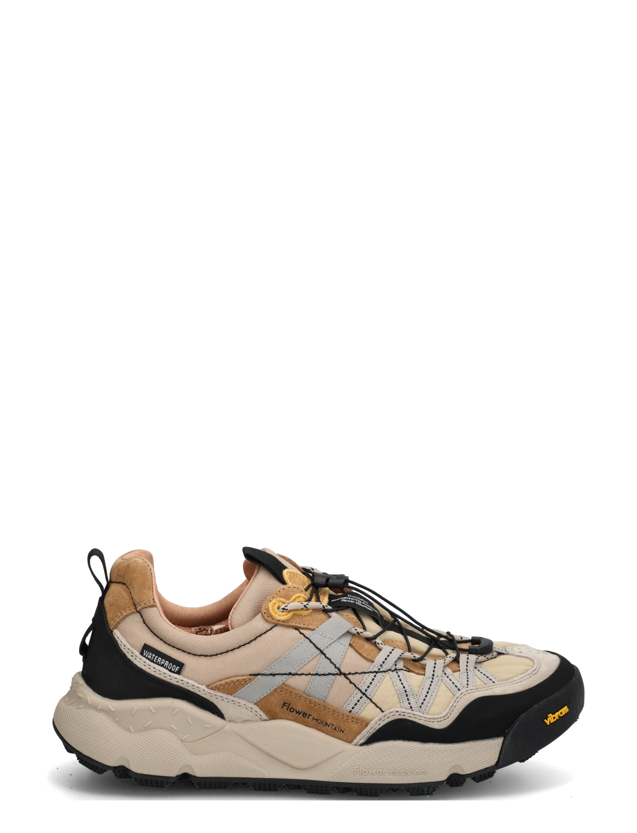 Flower Mountain - IWANO 2 UNI WATERPROOF - låga sneakers - dark grey-mud-brown - 2