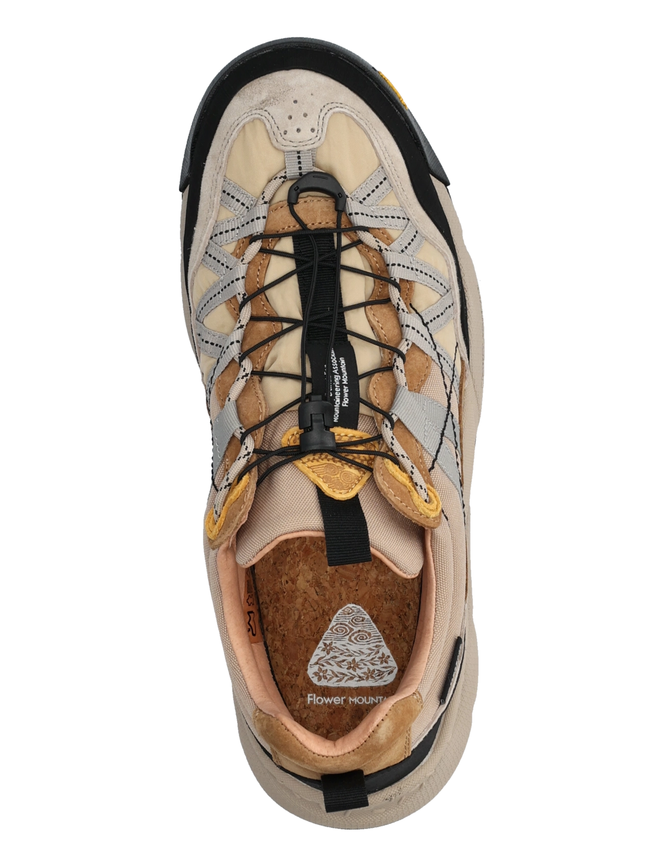 Flower Mountain - IWANO 2 UNI WATERPROOF - låga sneakers - dark grey-mud-brown - 3