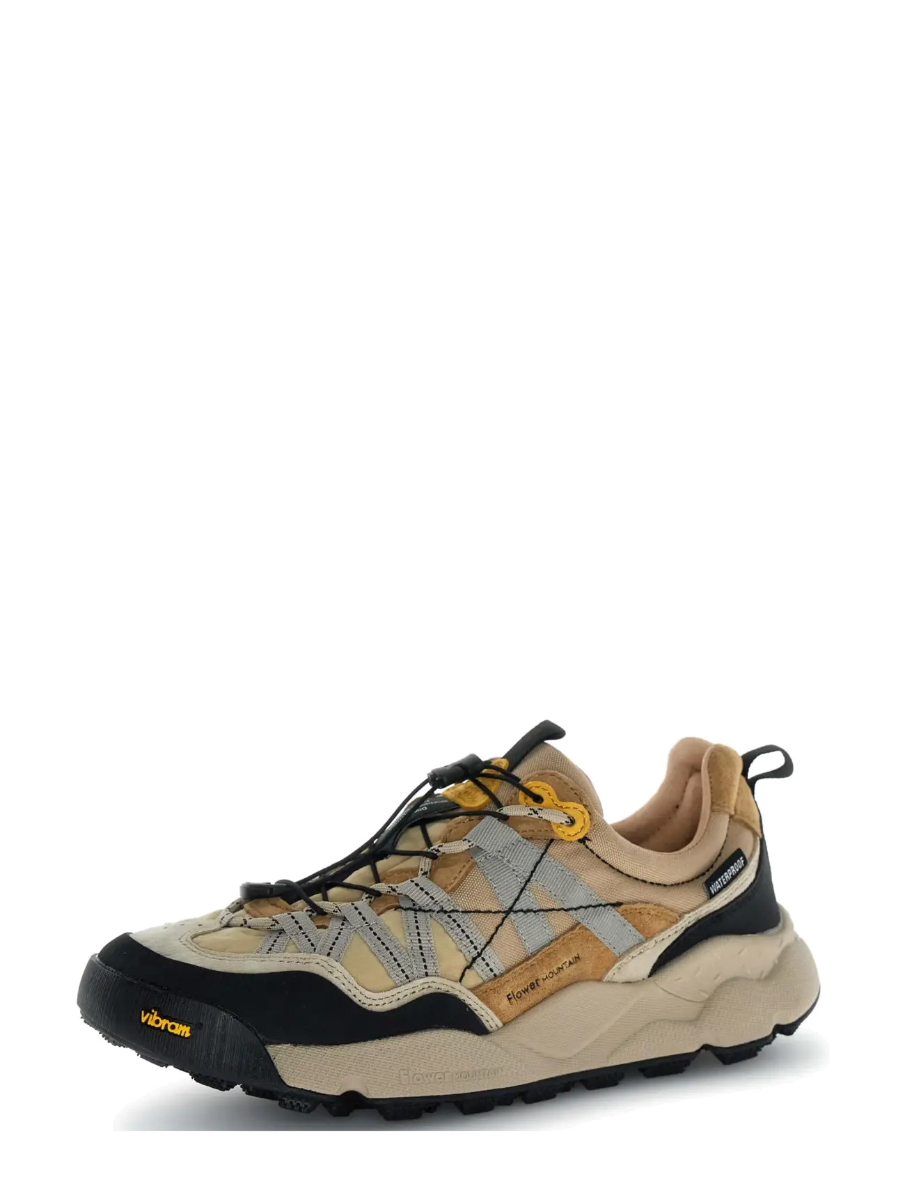 Flower Mountain - IWANO 2 UNI WATERPROOF - låga sneakers - dark grey-mud-brown - 4
