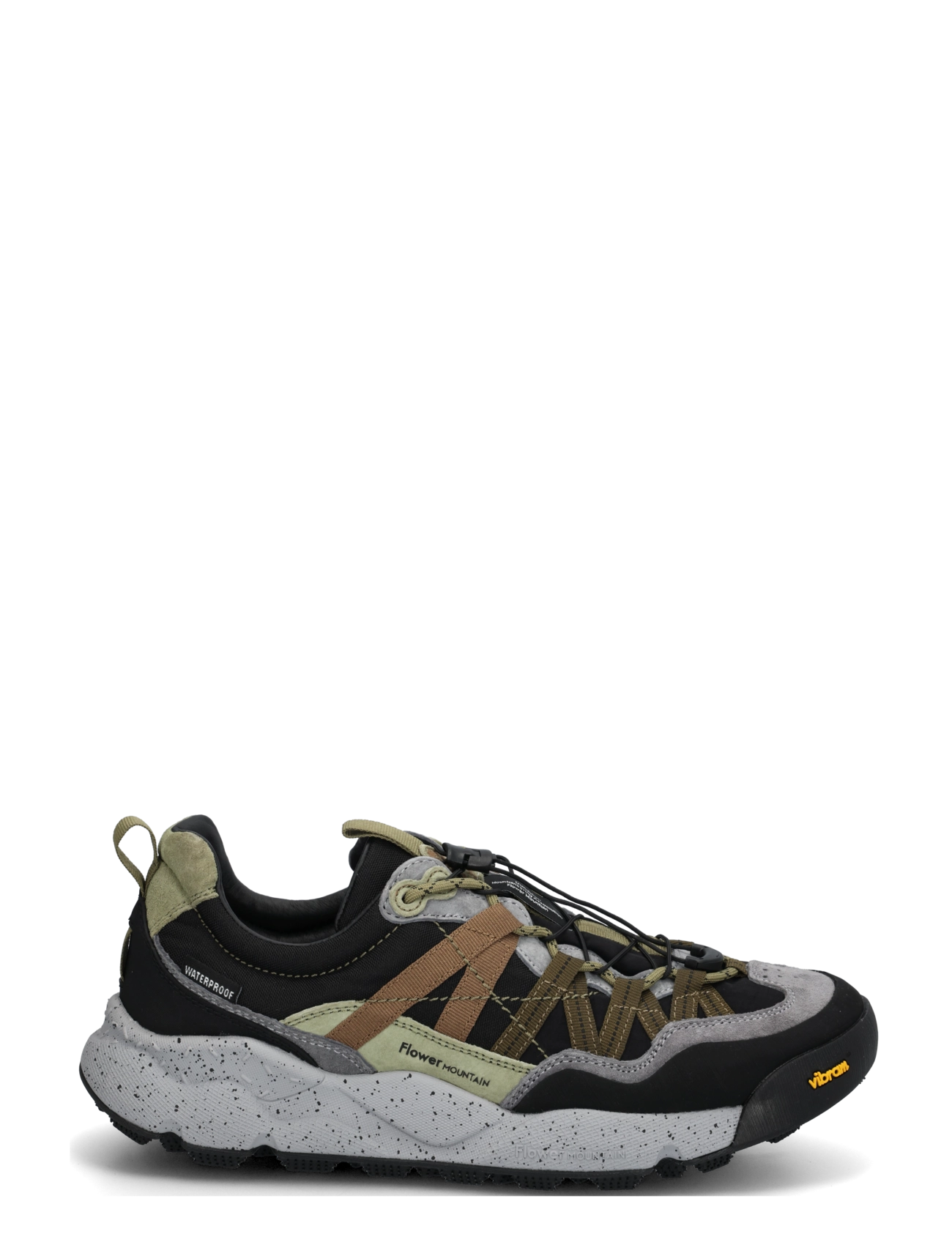 Flower Mountain - IWANO 2 UNI WATERPROOF - lave sneakers - dark grey-olive - 2
