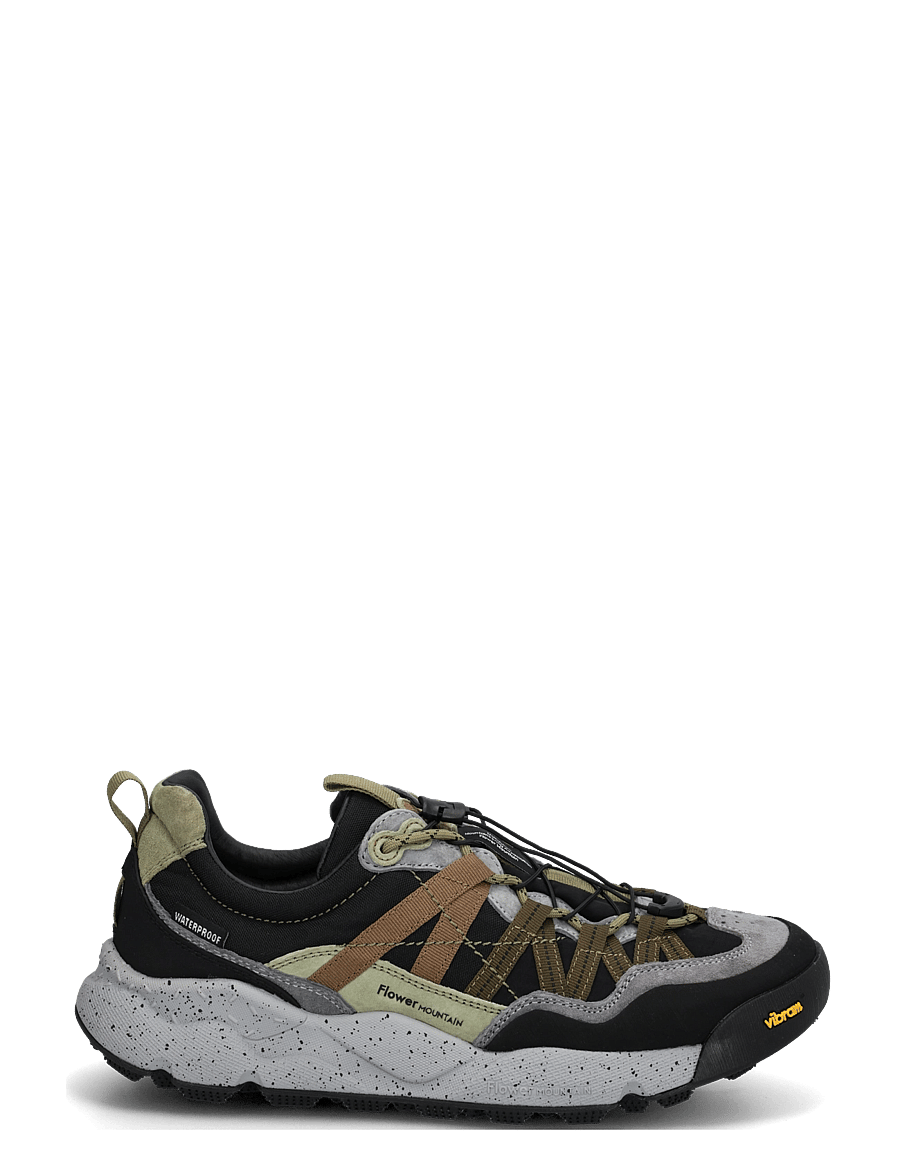 Flower Mountain - IWANO 2 UNI WATERPROOF - lave sneakers - dark grey-olive - 2