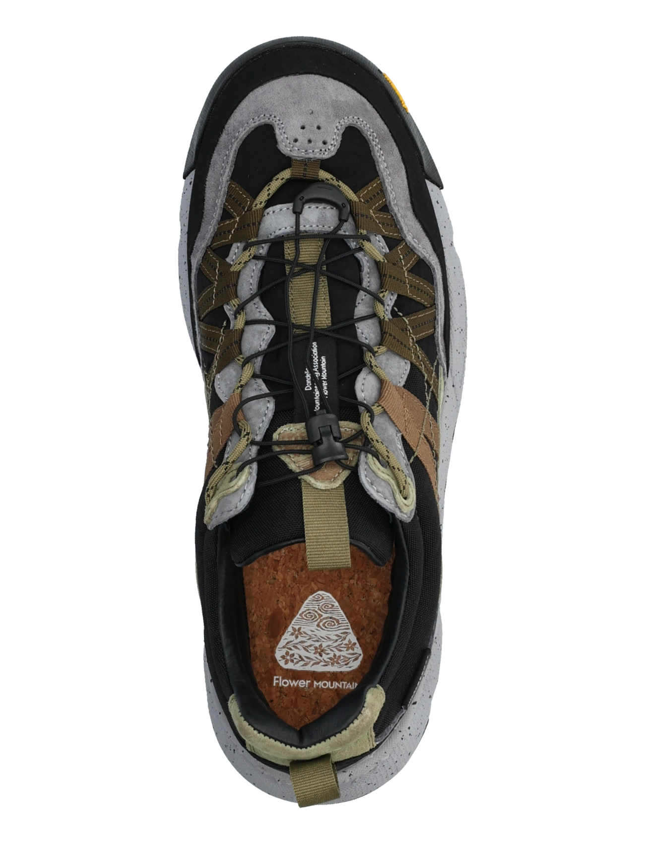 Flower Mountain - IWANO 2 UNI WATERPROOF - lave sneakers - dark grey-olive - 3
