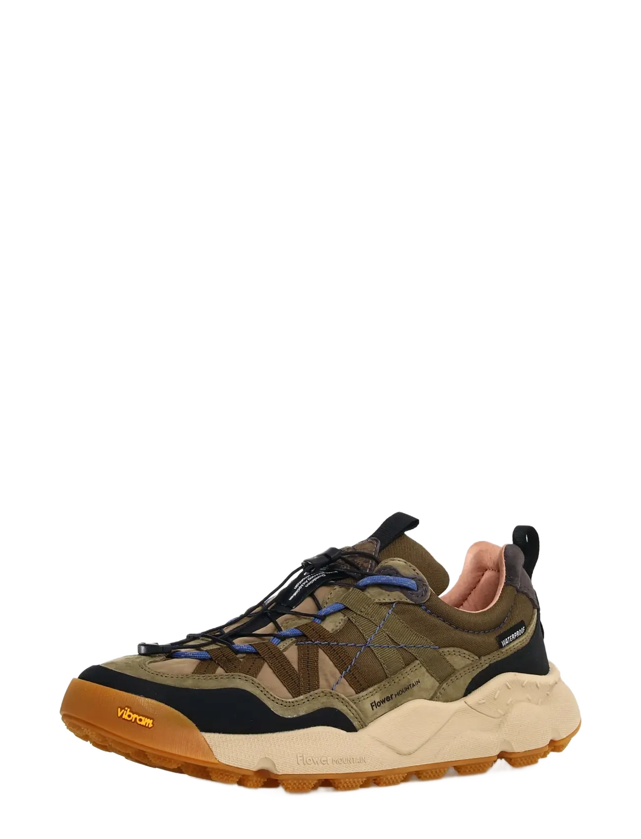 Flower Mountain - IWANO 2 UNI WATERPROOF - low tops - military-black - 1