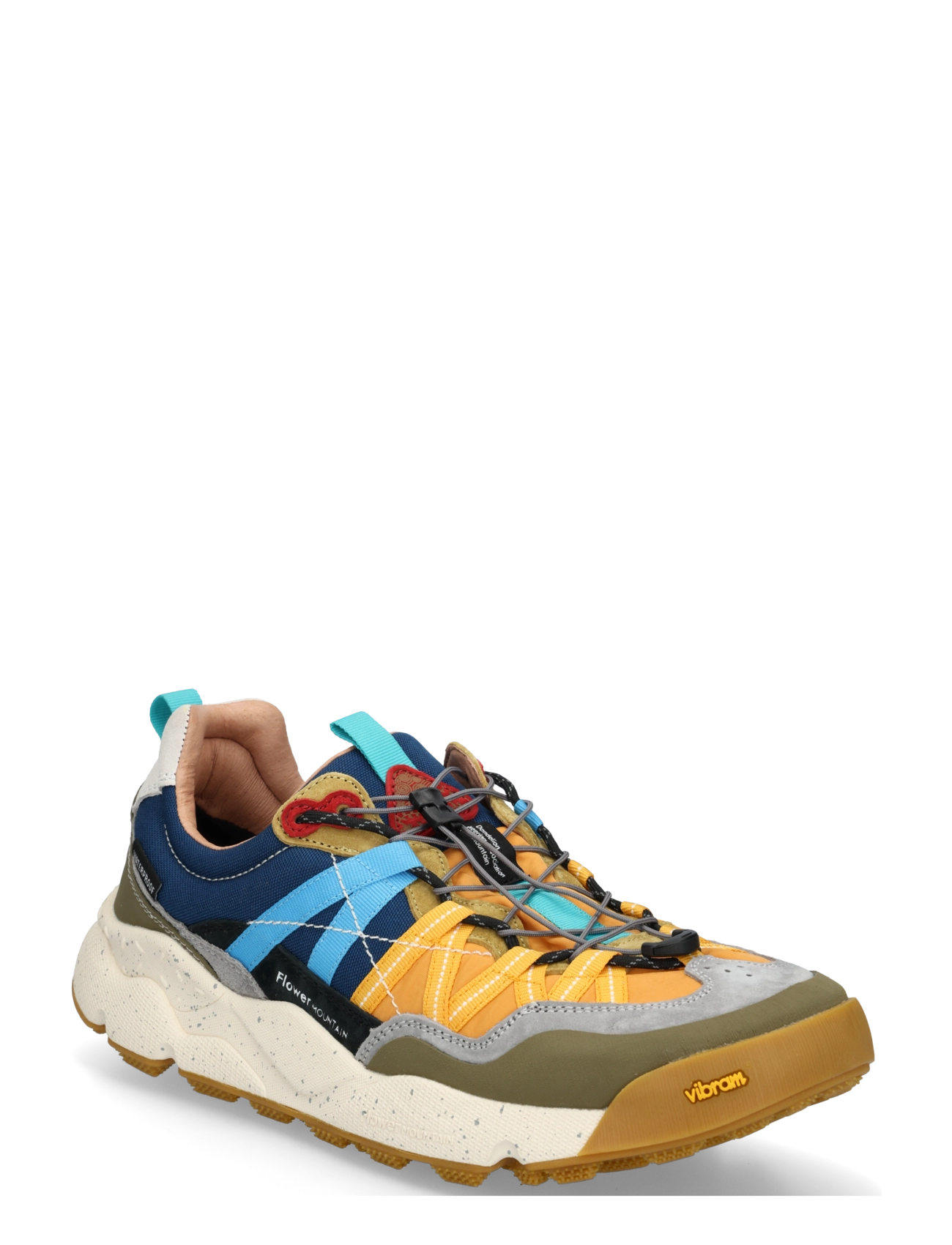 Flower Mountain IWANO 2 UNI WATERPROOF - Flower Mountain - MILITARY-ORANGE-AZURE / orange