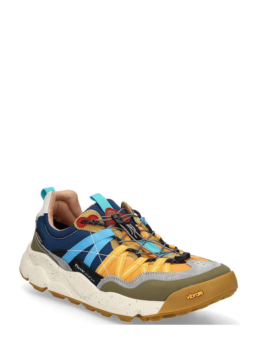 Flower Mountain - IWANO 2 UNI WATERPROOF - tennised - military-orange-azure - 0