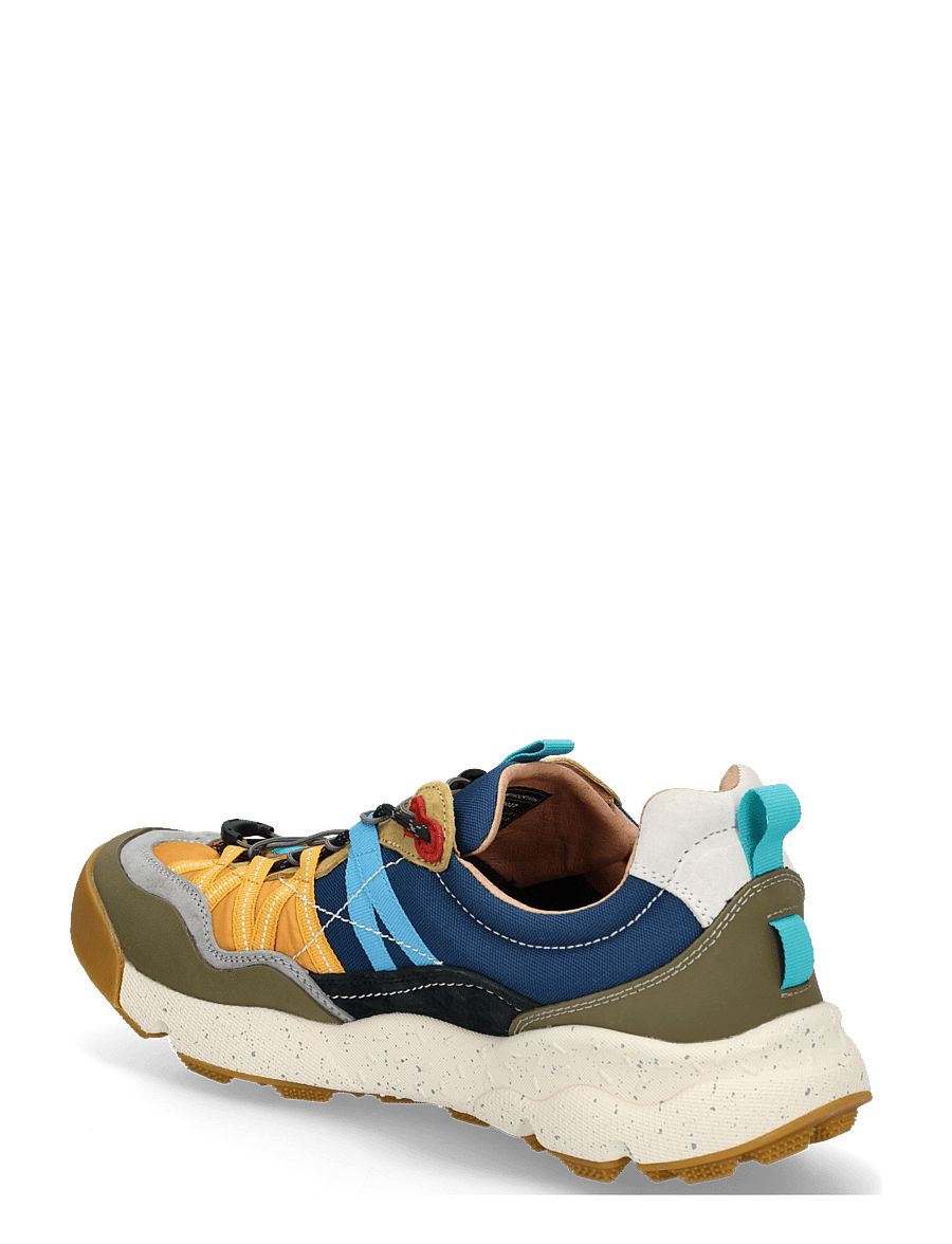 Flower Mountain - IWANO 2 UNI WATERPROOF - tennised - military-orange-azure - 1