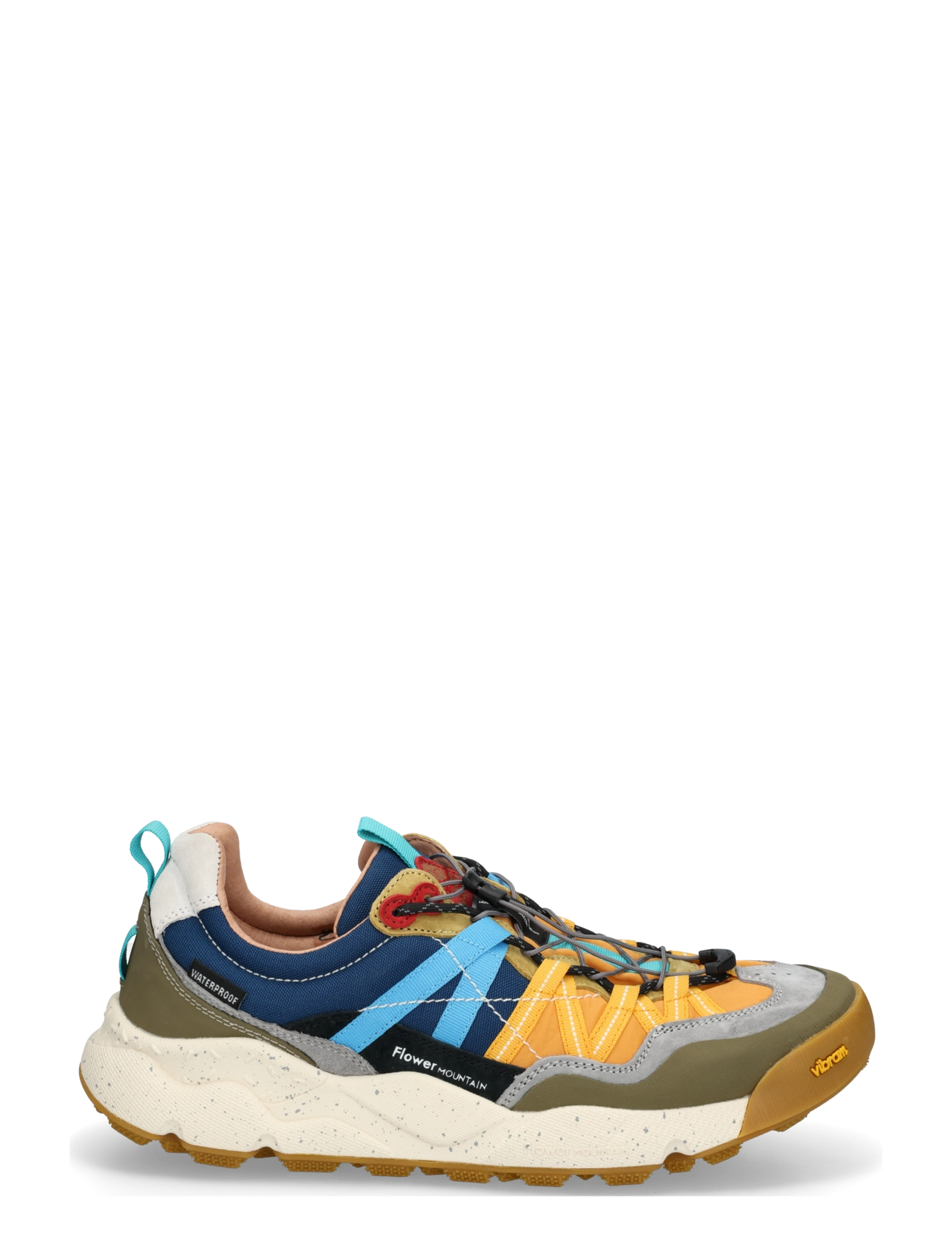 Flower Mountain - IWANO 2 UNI WATERPROOF - tennised - military-orange-azure - 2