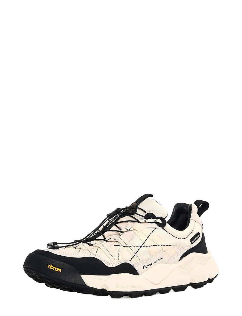 Flower Mountain - IWANO 2 UNI WATERPROOF - tennised - white-black - 1