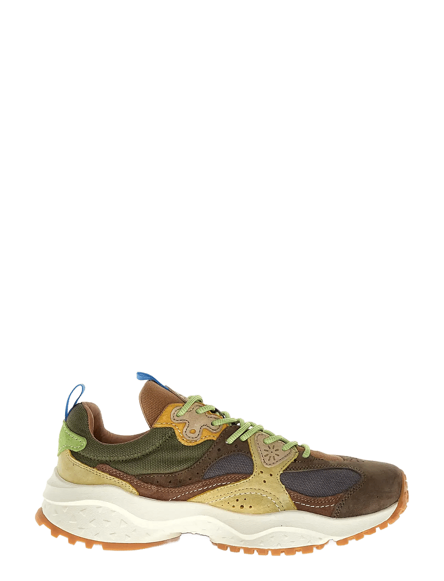 Flower Mountain - WAVE MAN - niedriger schnitt - brown-grey washed - 2
