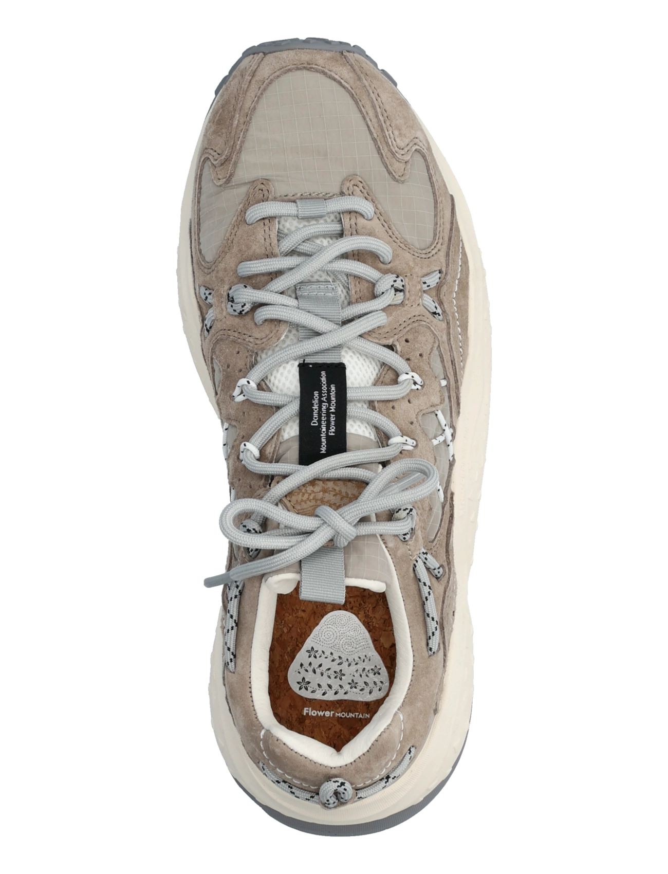 Flower Mountain - YAMABUSHI UNI - låga sneakers - light grey - 3