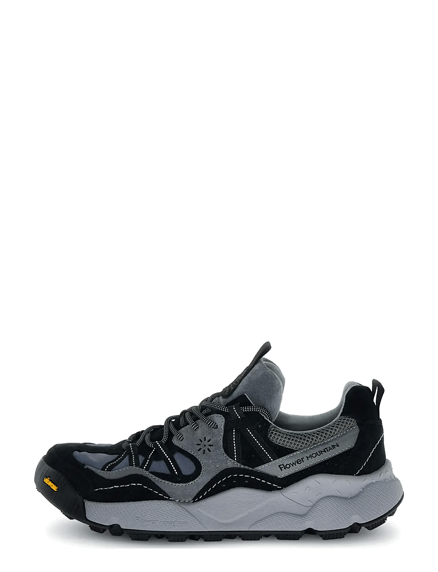 Flower Mountain - BACK COUNTRY UNI 2 WATERPROOF - lave sneakers - black-dark grey - 0